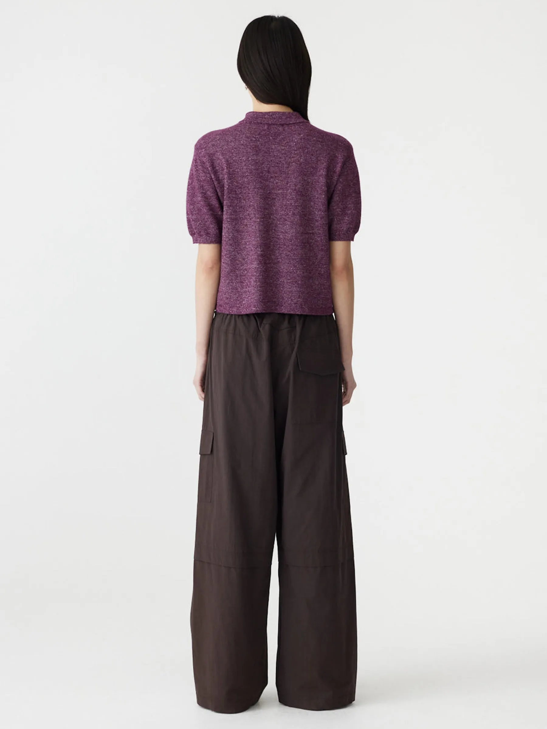 Cashmere Linen Polo sold by Bassike product image thumbnail 4