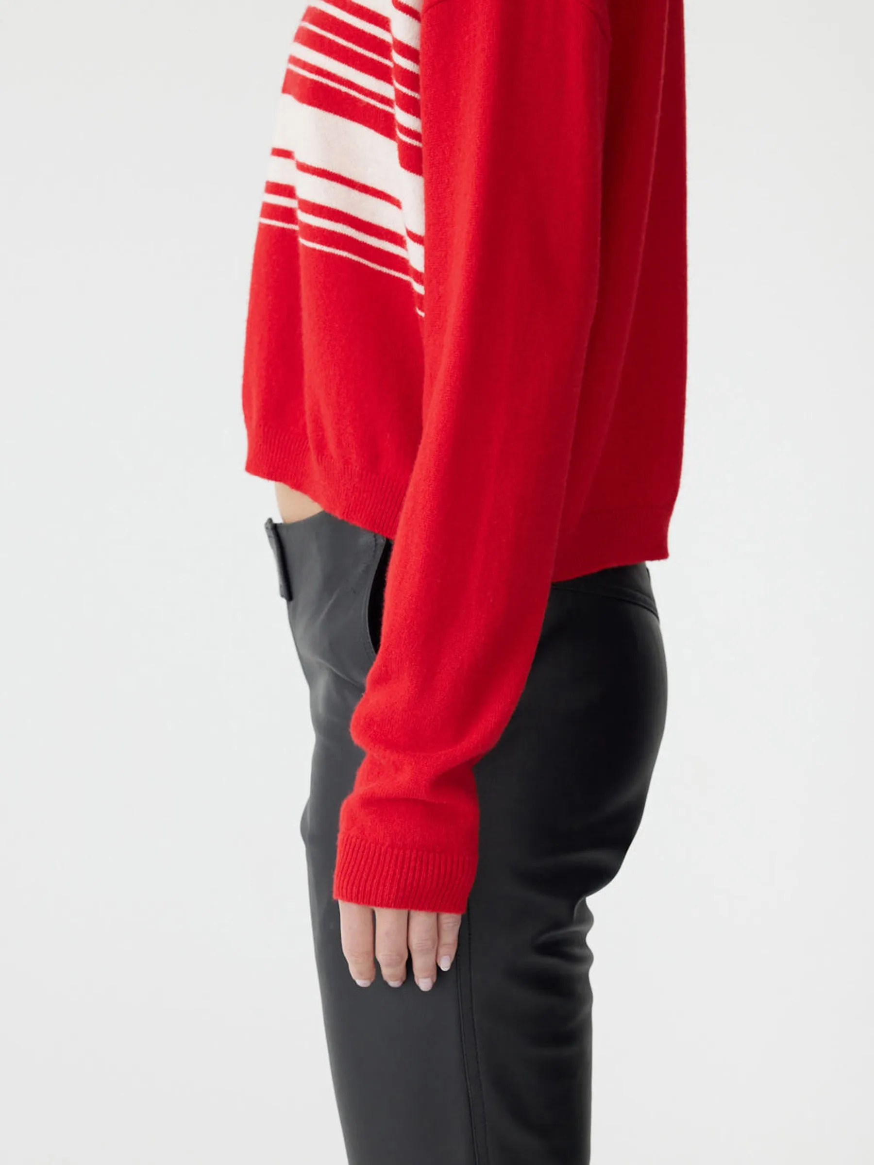 Fine Gauge Wool Cashmere Polo sold by Bassike product image thumbnail 3