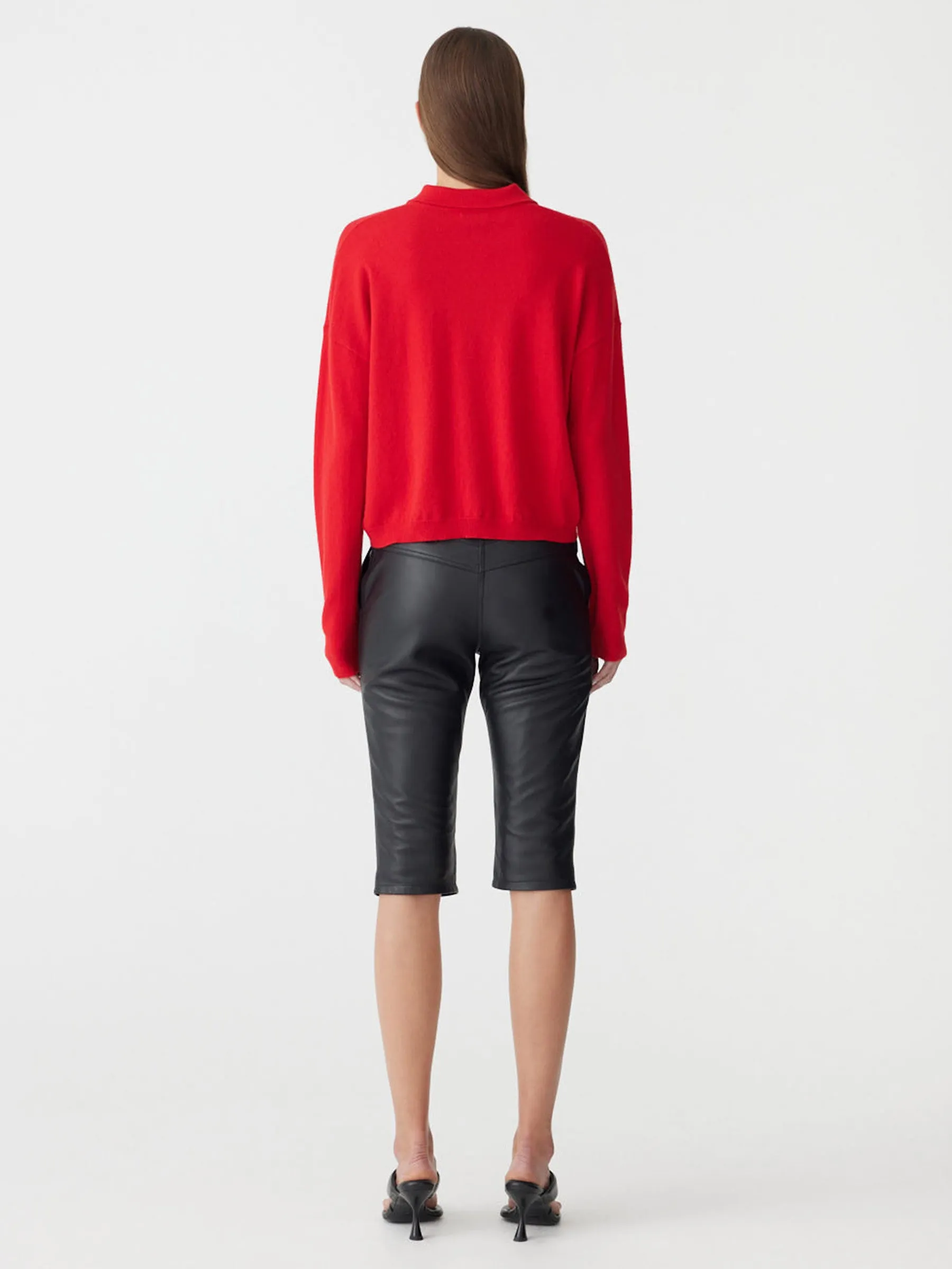 Fine Gauge Wool Cashmere Polo sold by Bassike product image thumbnail 4