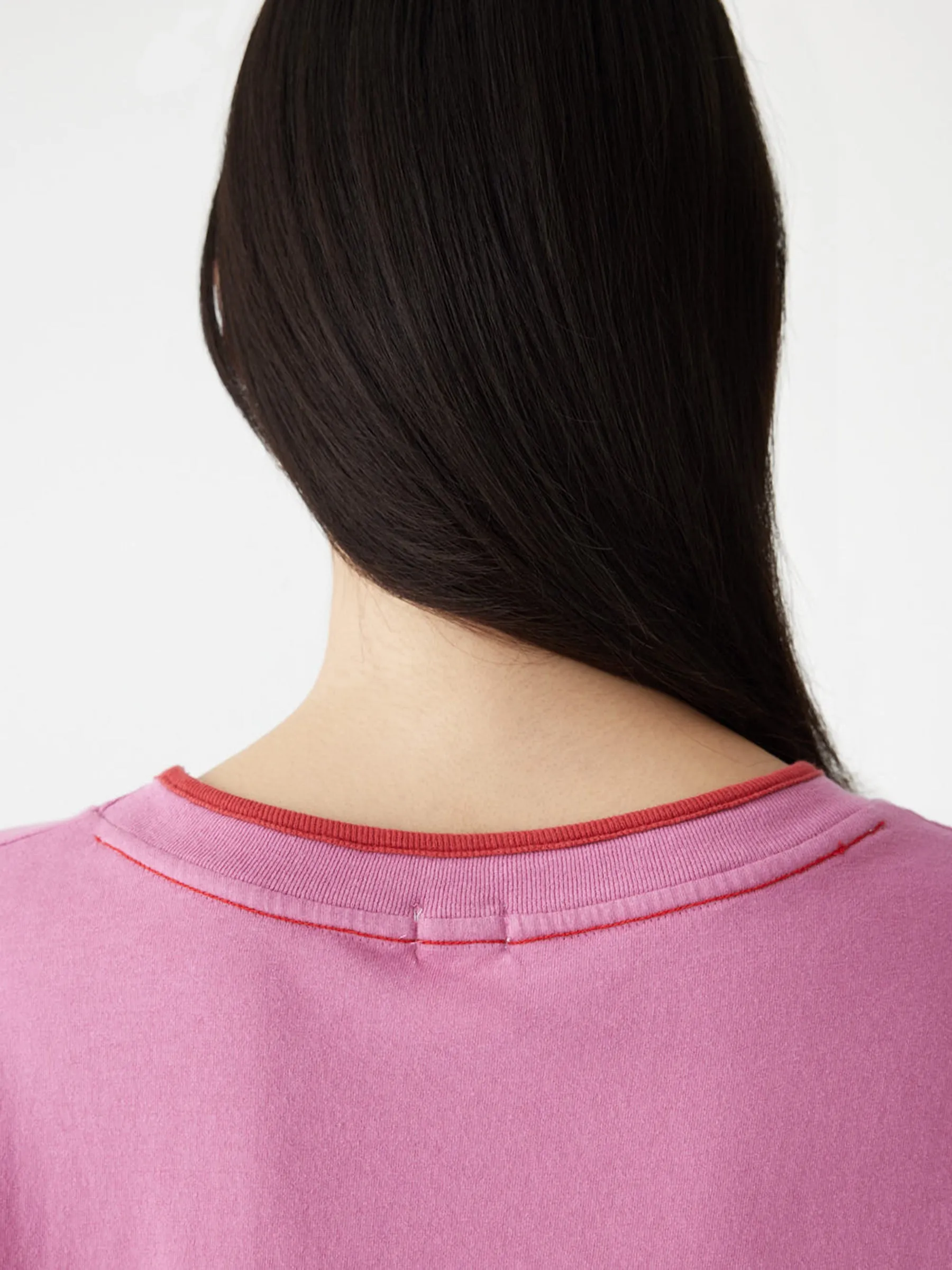Layered Neck T-Shirt sold by Bassike product image thumbnail 4