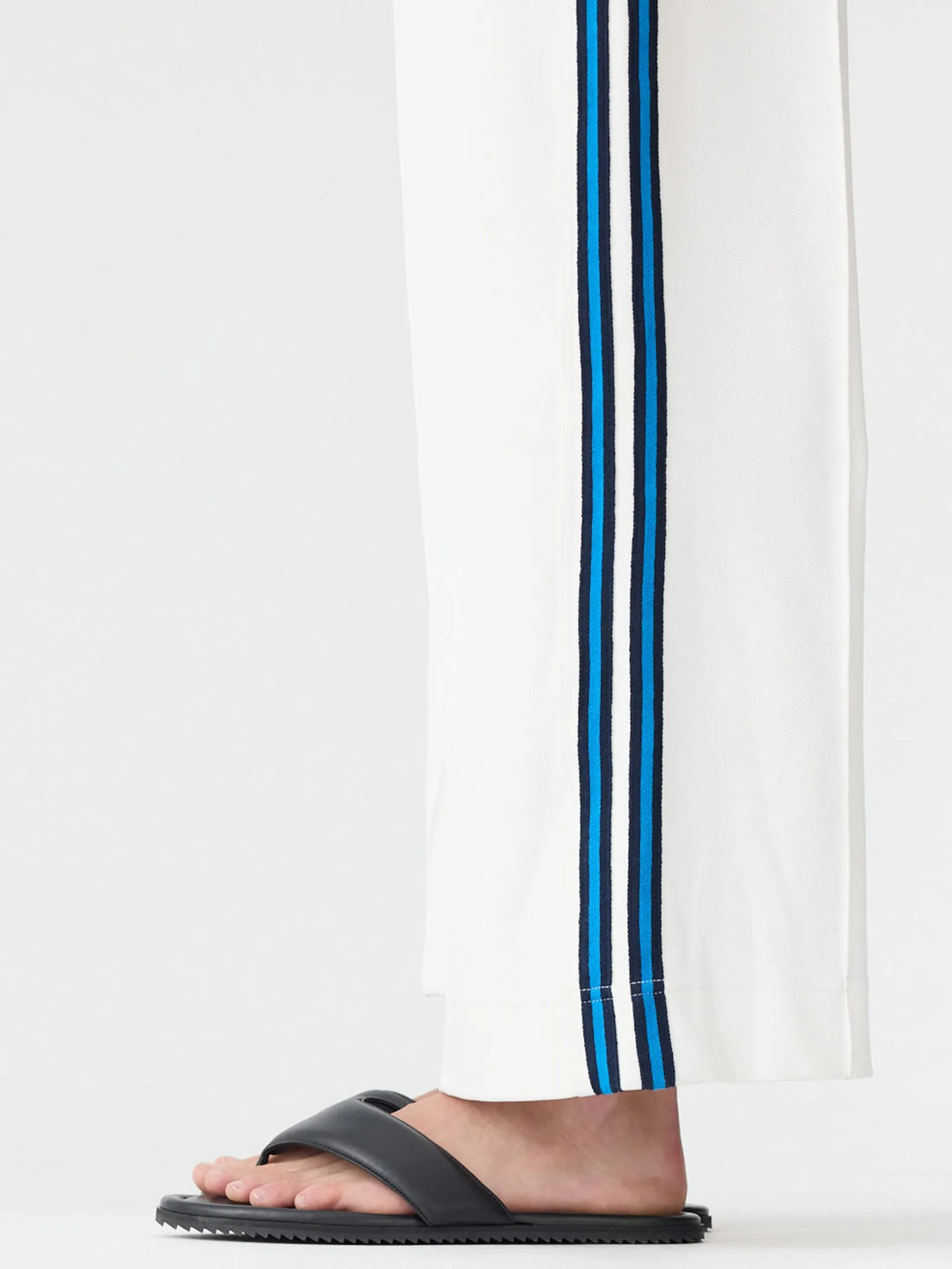 Double Stripe Wide Leg Pant sold by Bassike product image thumbnail 4
