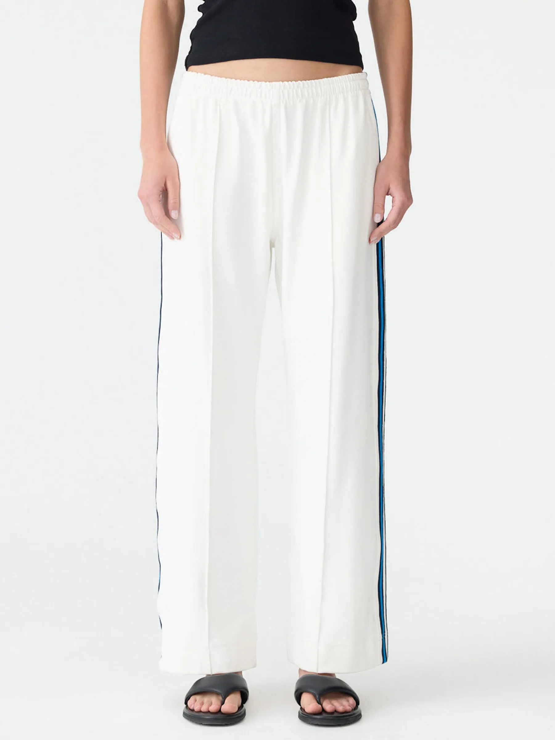 Double Stripe Wide Leg Pant sold by Bassike product image thumbnail 3