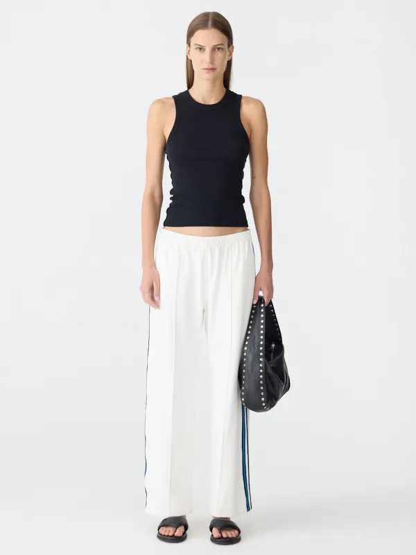 Double Stripe Wide Leg Pant sold by Bassike