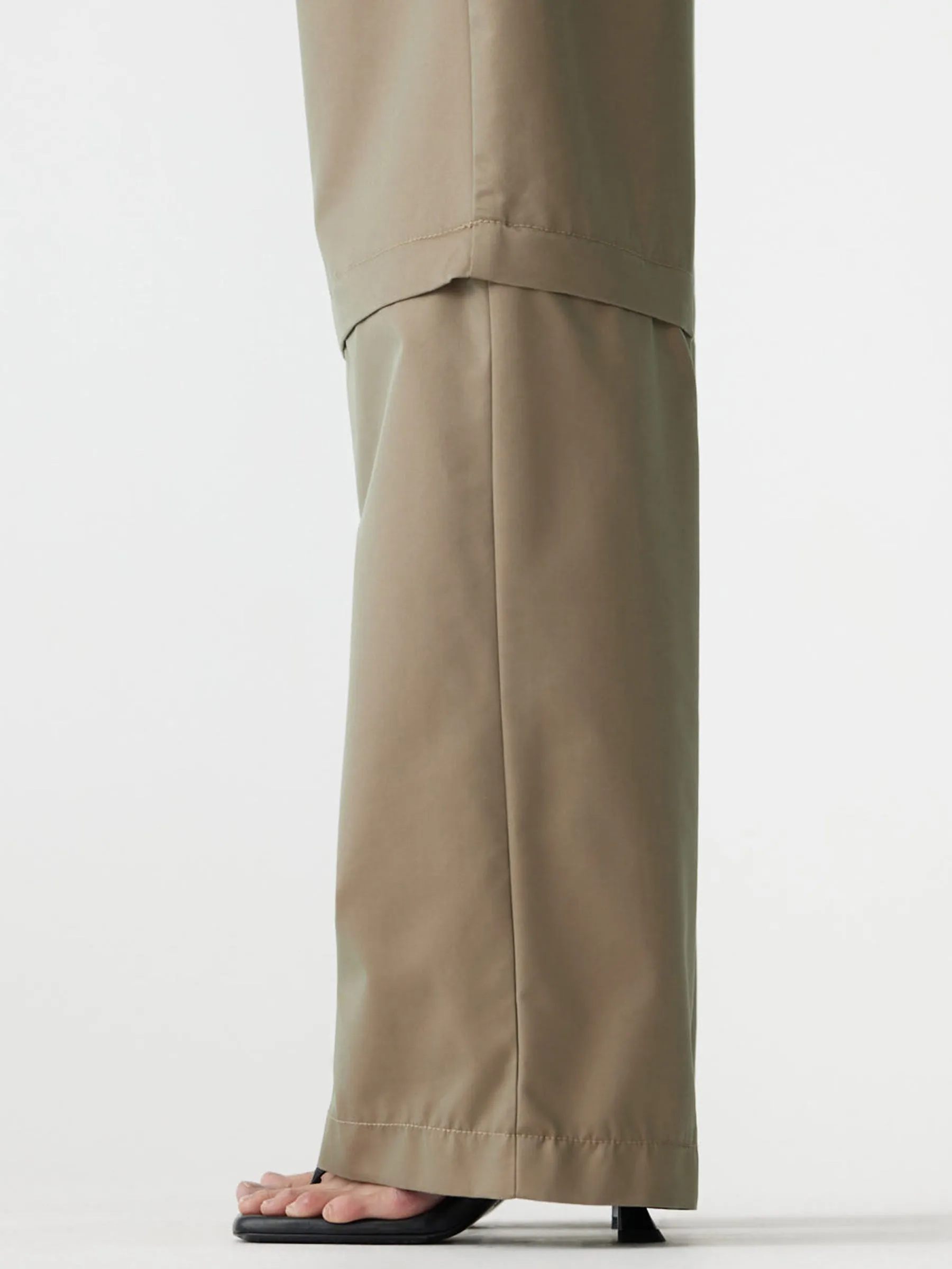 Gabardine Layered Pant sold by Bassike product image thumbnail 4