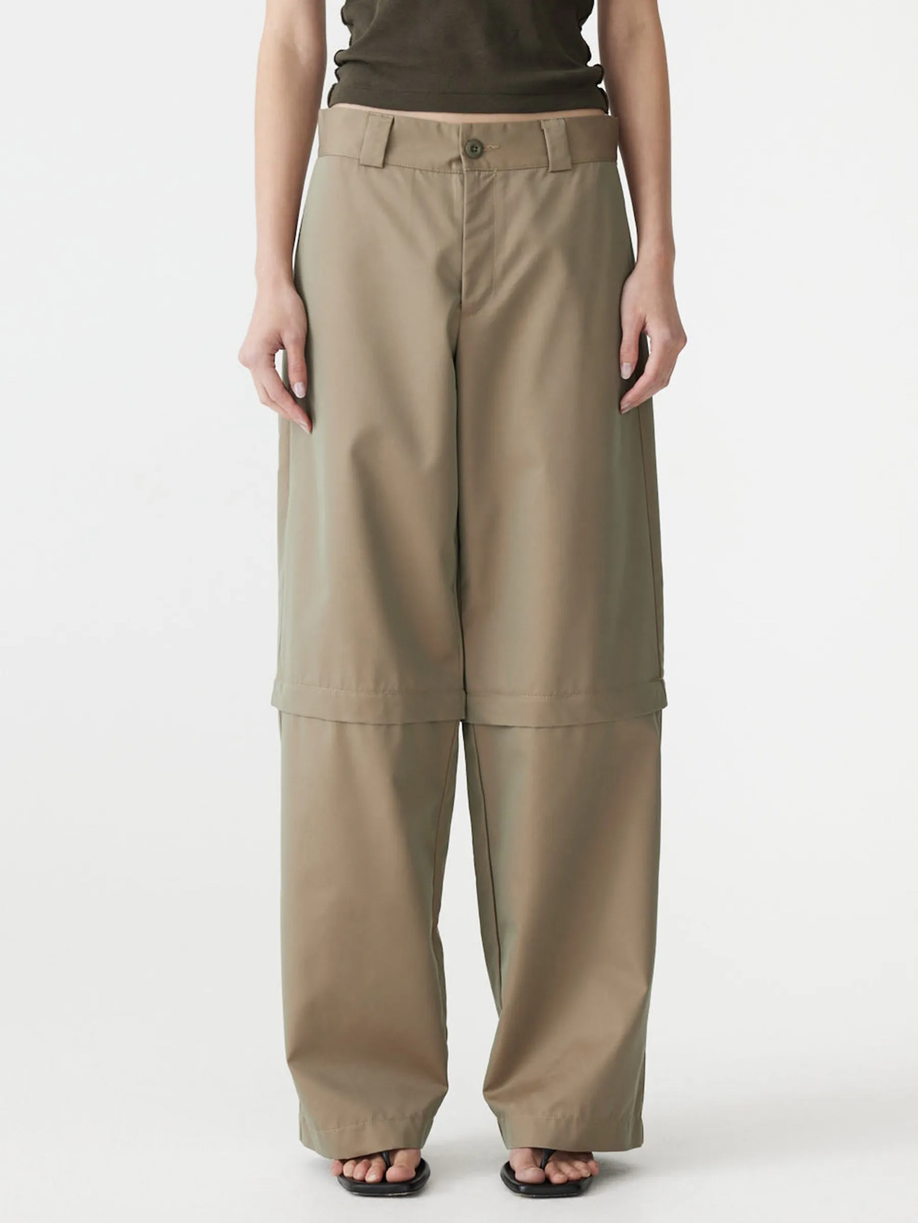 Gabardine Layered Pant sold by Bassike product image thumbnail 2