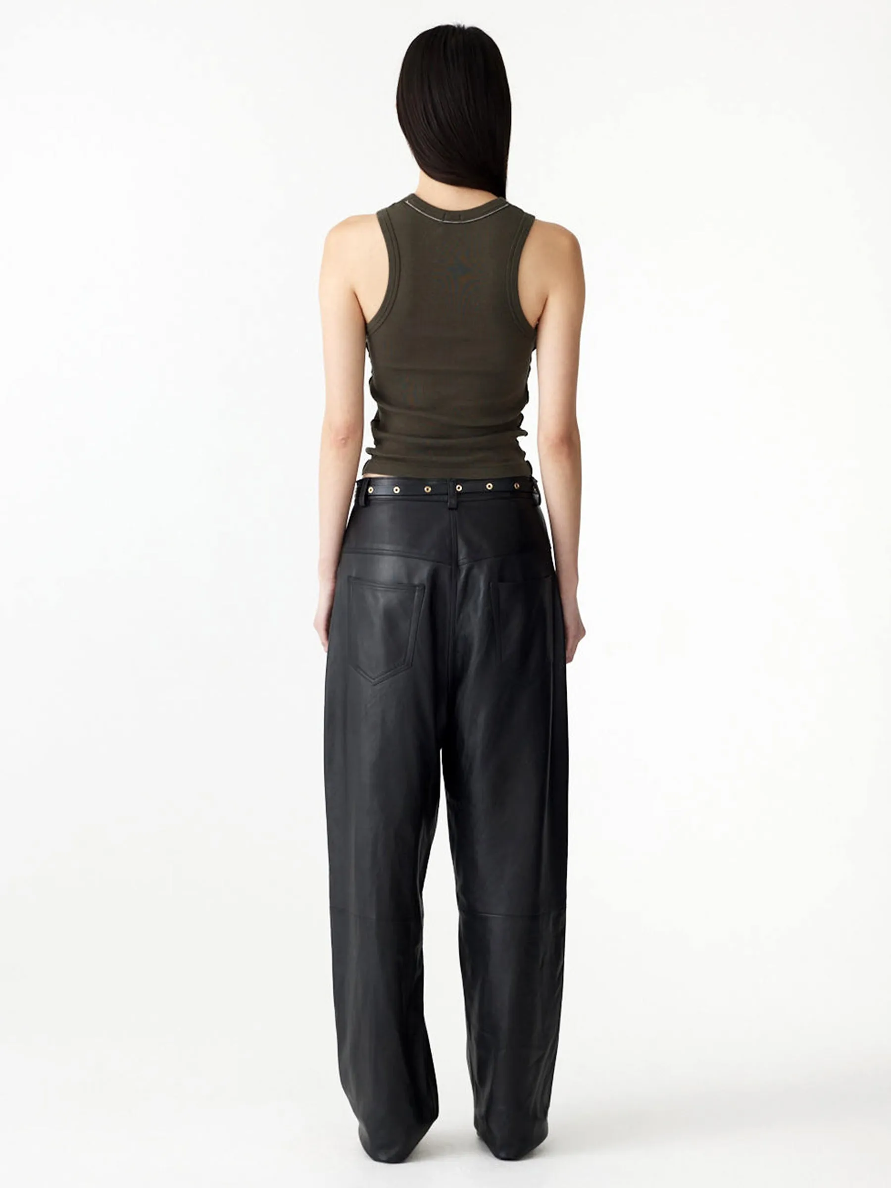 Seam Detail Tank sold by Bassike product image thumbnail 5