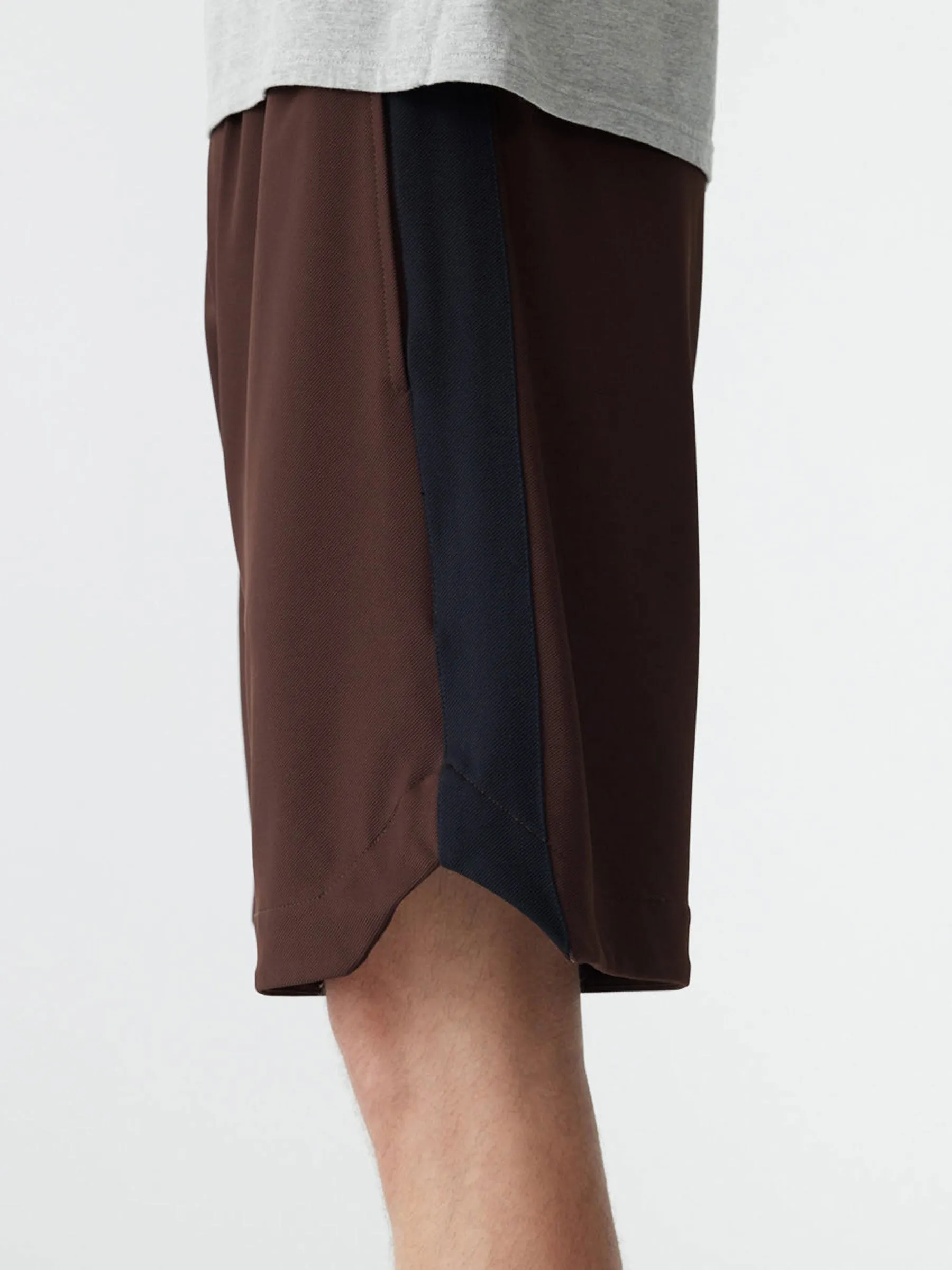 Stretch Twill Basketball Short sold by Bassike product image thumbnail 3