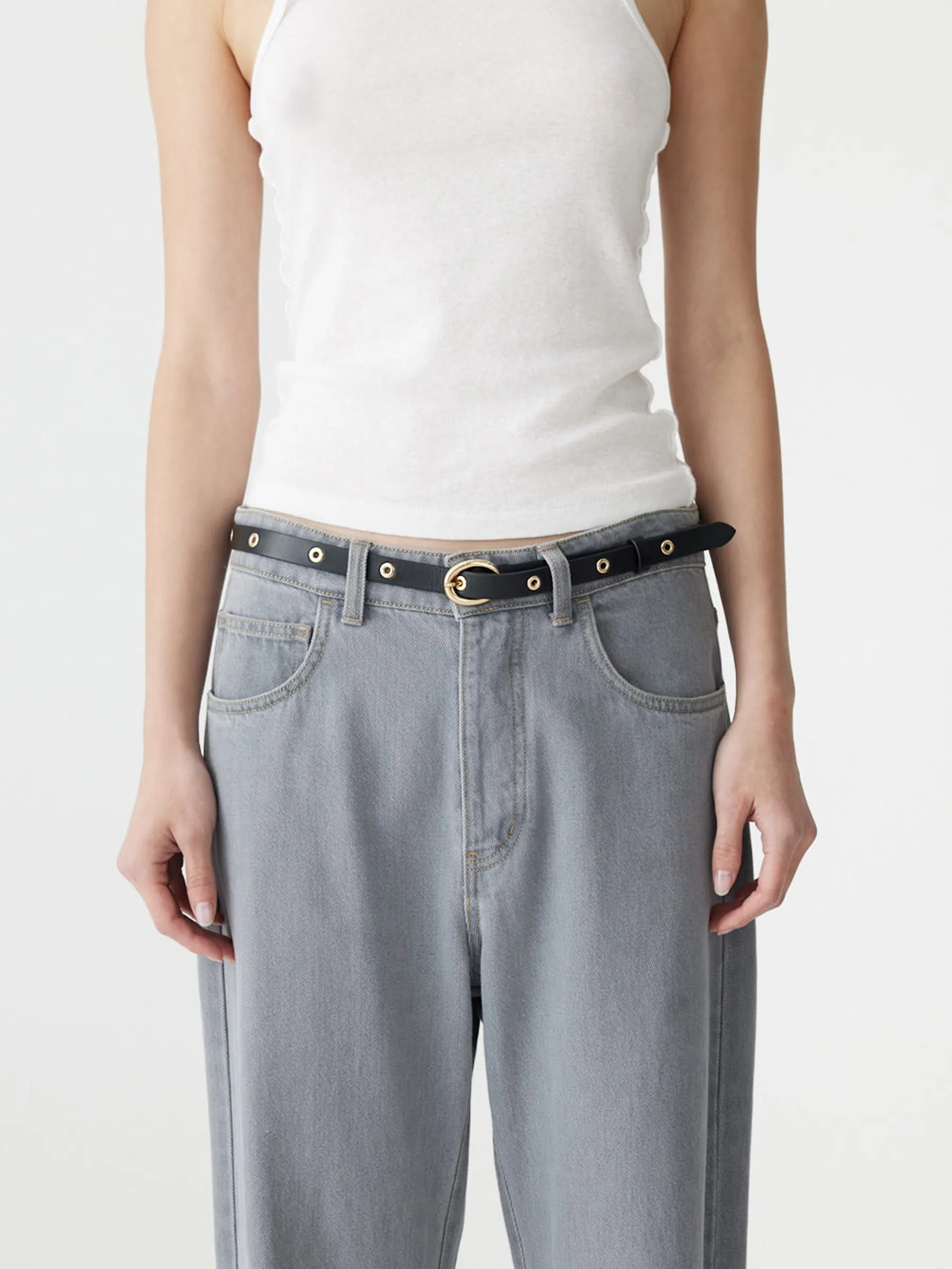 Mini Eyelet Belt sold by Bassike product image thumbnail 4