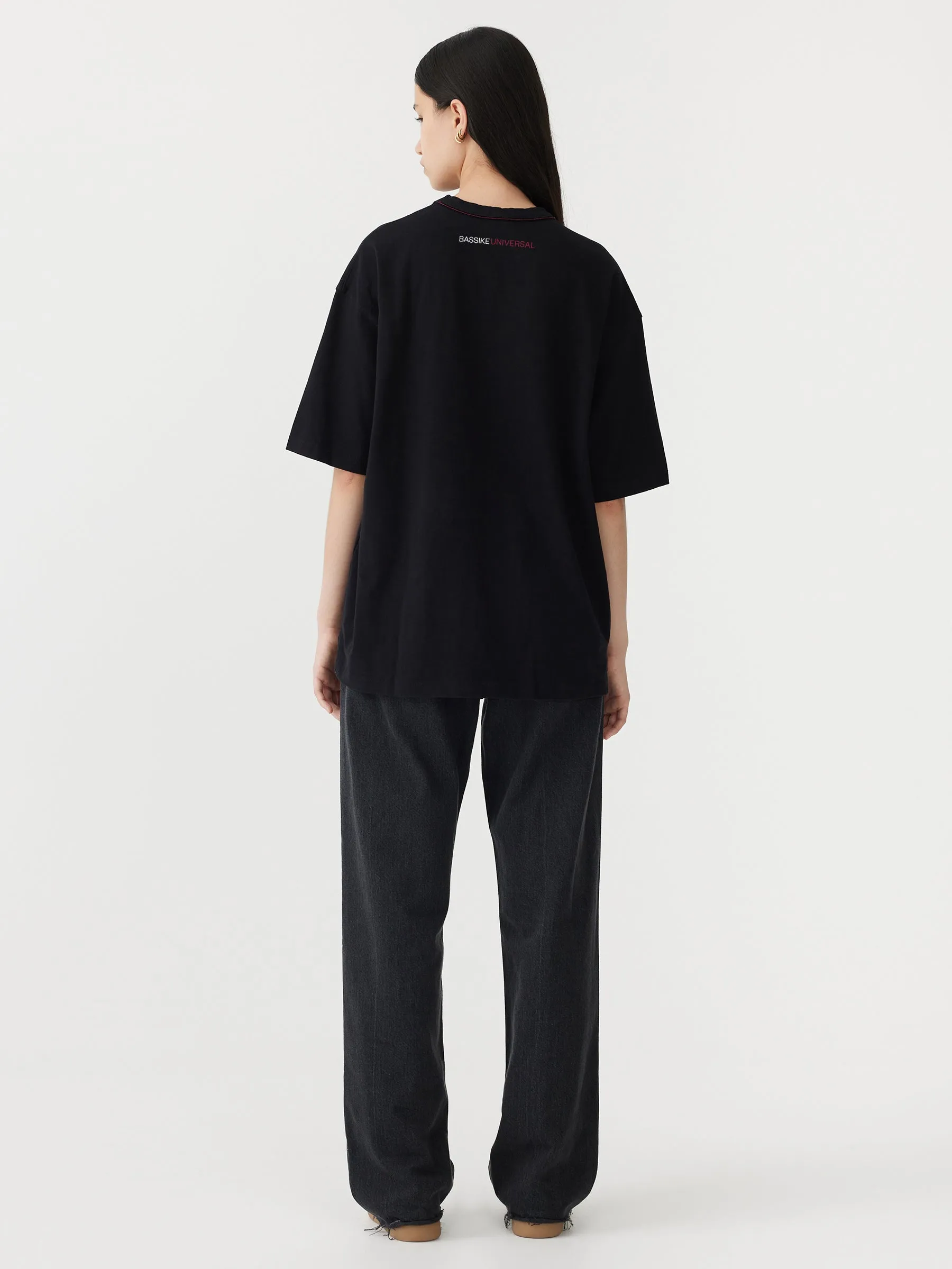 Universal Embroidered T-Shirt sold by Bassike product image thumbnail 4