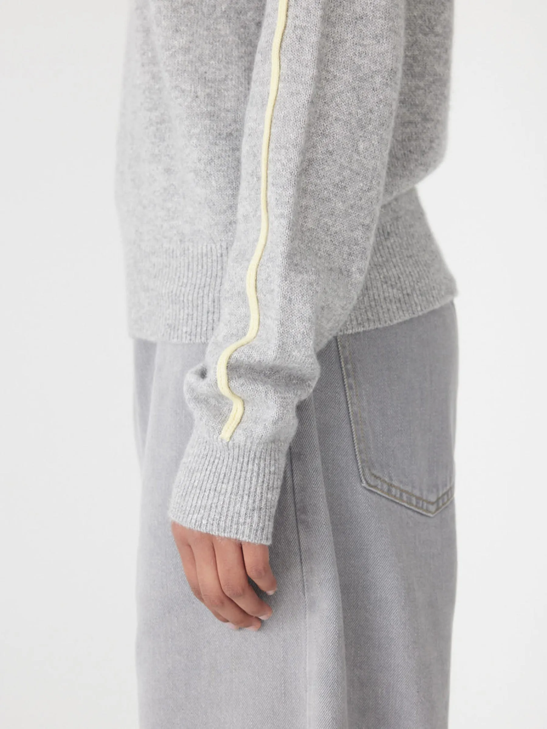 Classic Stripe Detail Knit sold by Bassike product image thumbnail 4