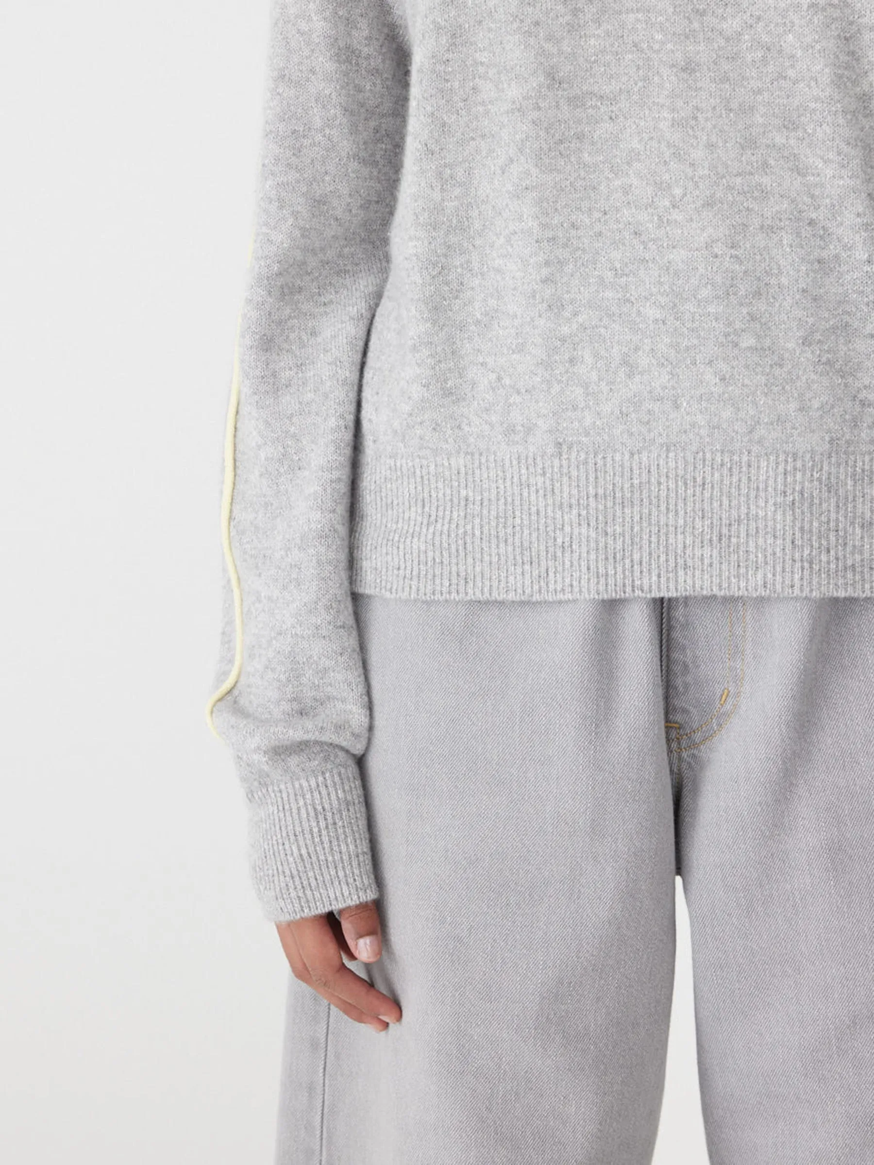 Classic Stripe Detail Knit sold by Bassike product image thumbnail 3