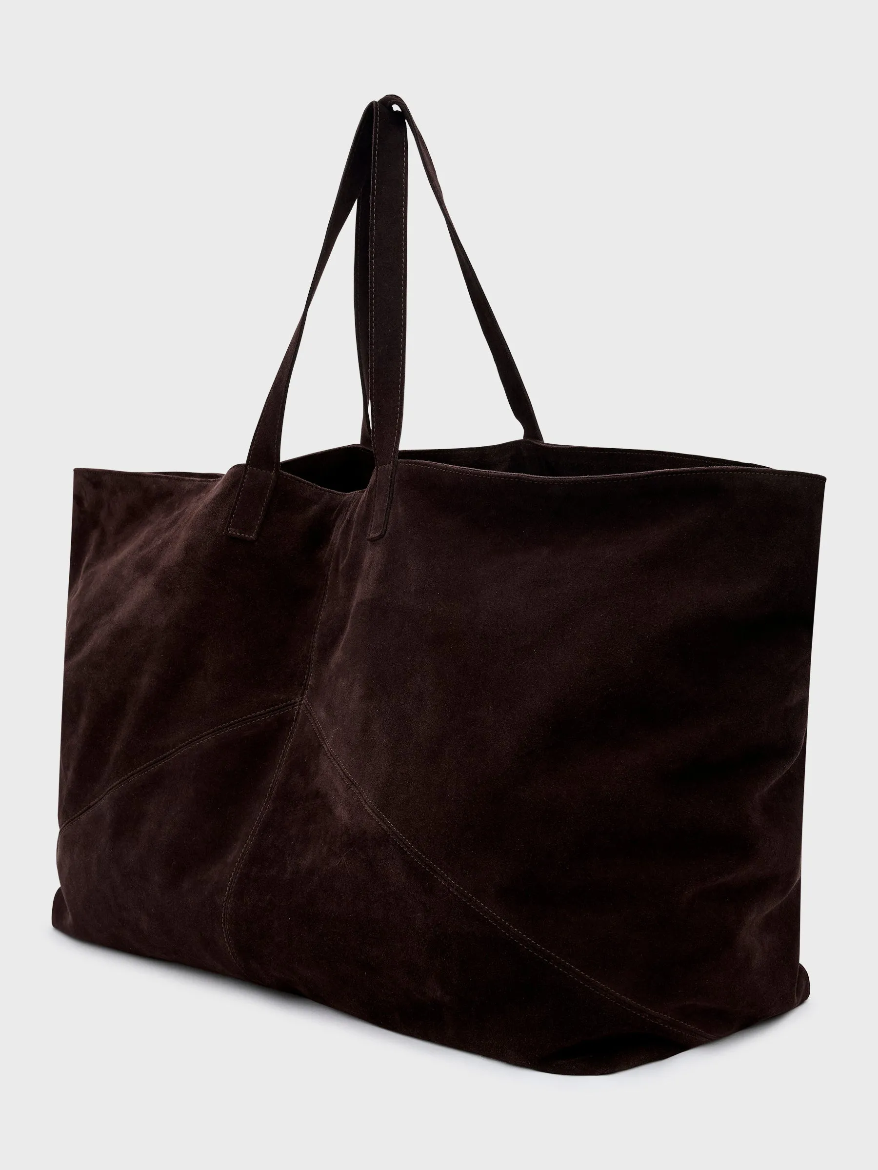 Minimal Suede Tote sold by Bassike product image thumbnail 3