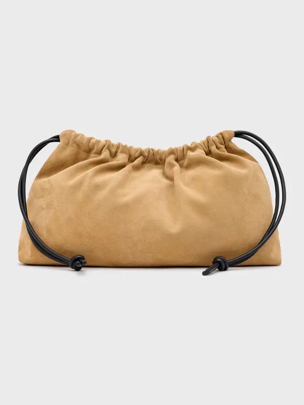 Small Suede Pouch sold by Bassike