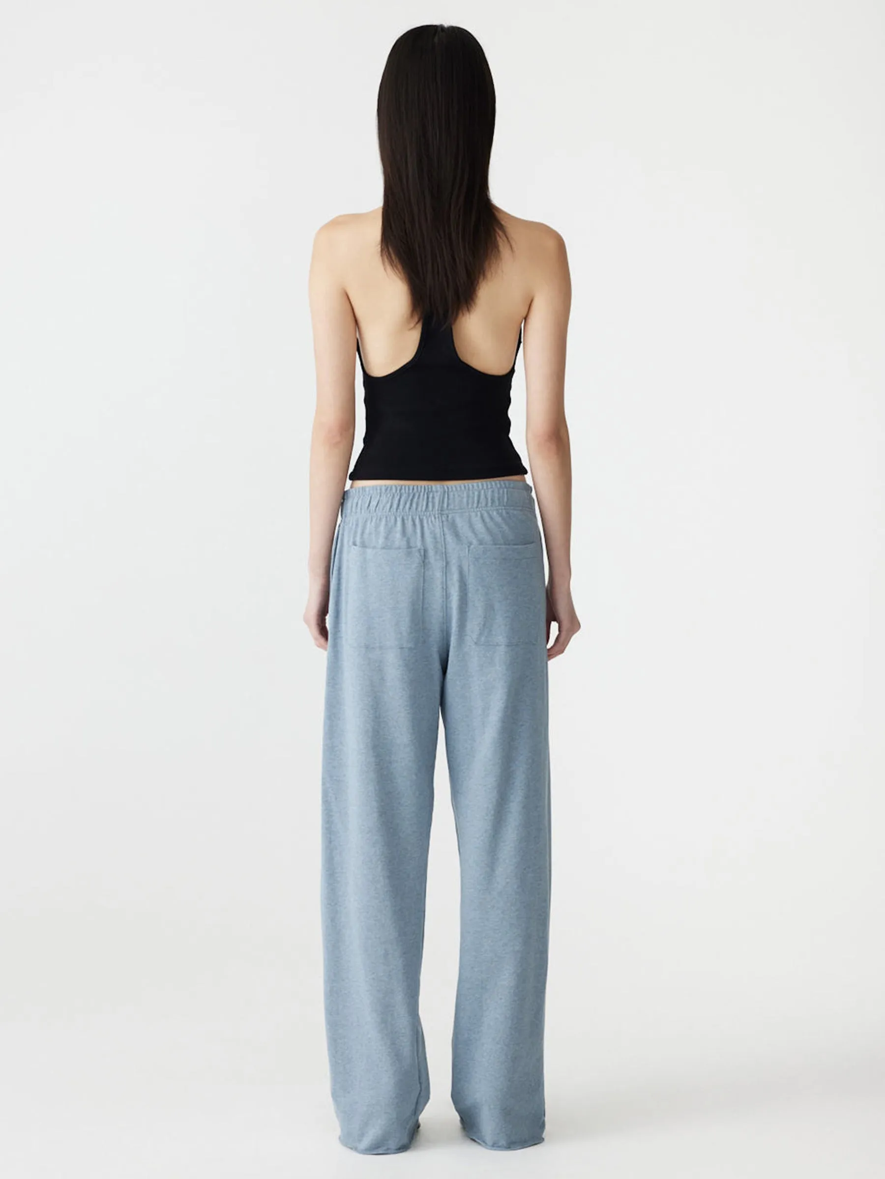 Wide Leg French Terry Pant sold by Bassike product image thumbnail 5