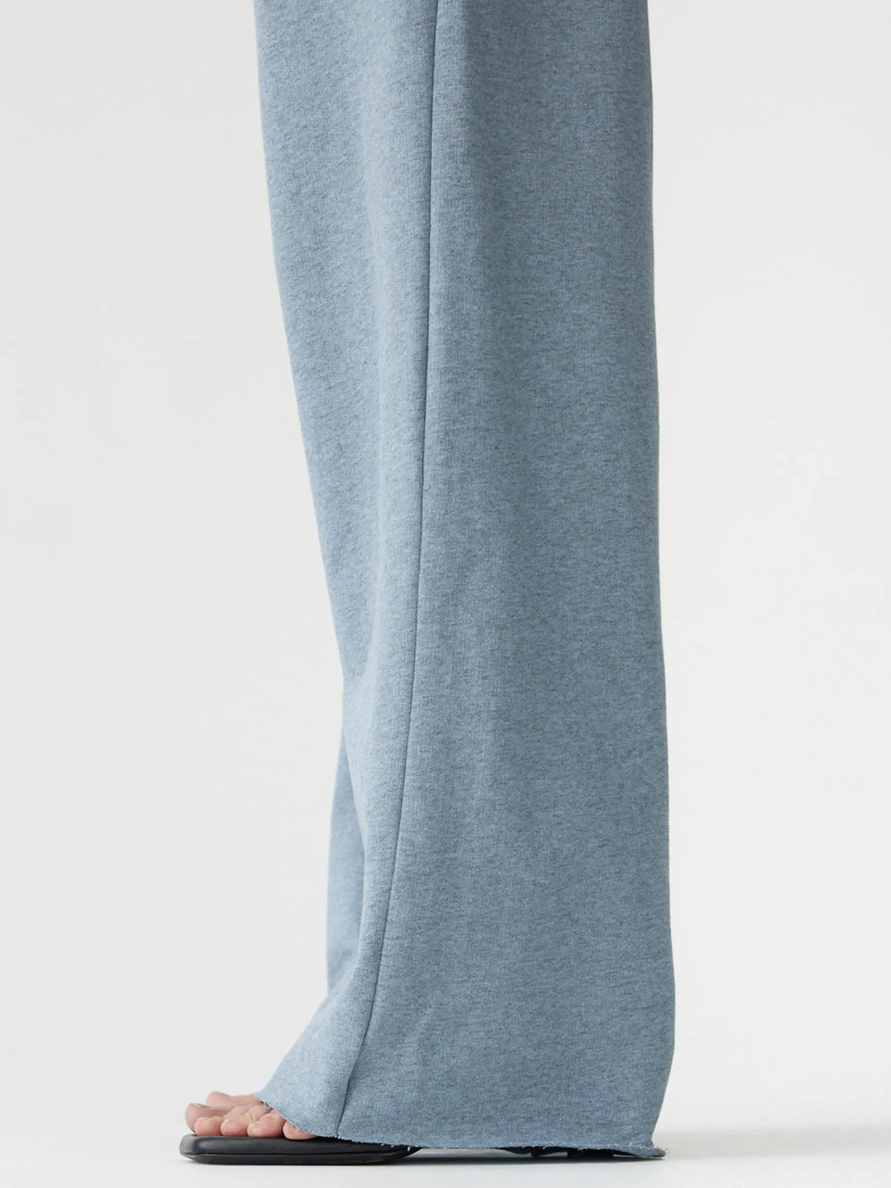 Wide Leg French Terry Pant sold by Bassike product image thumbnail 3