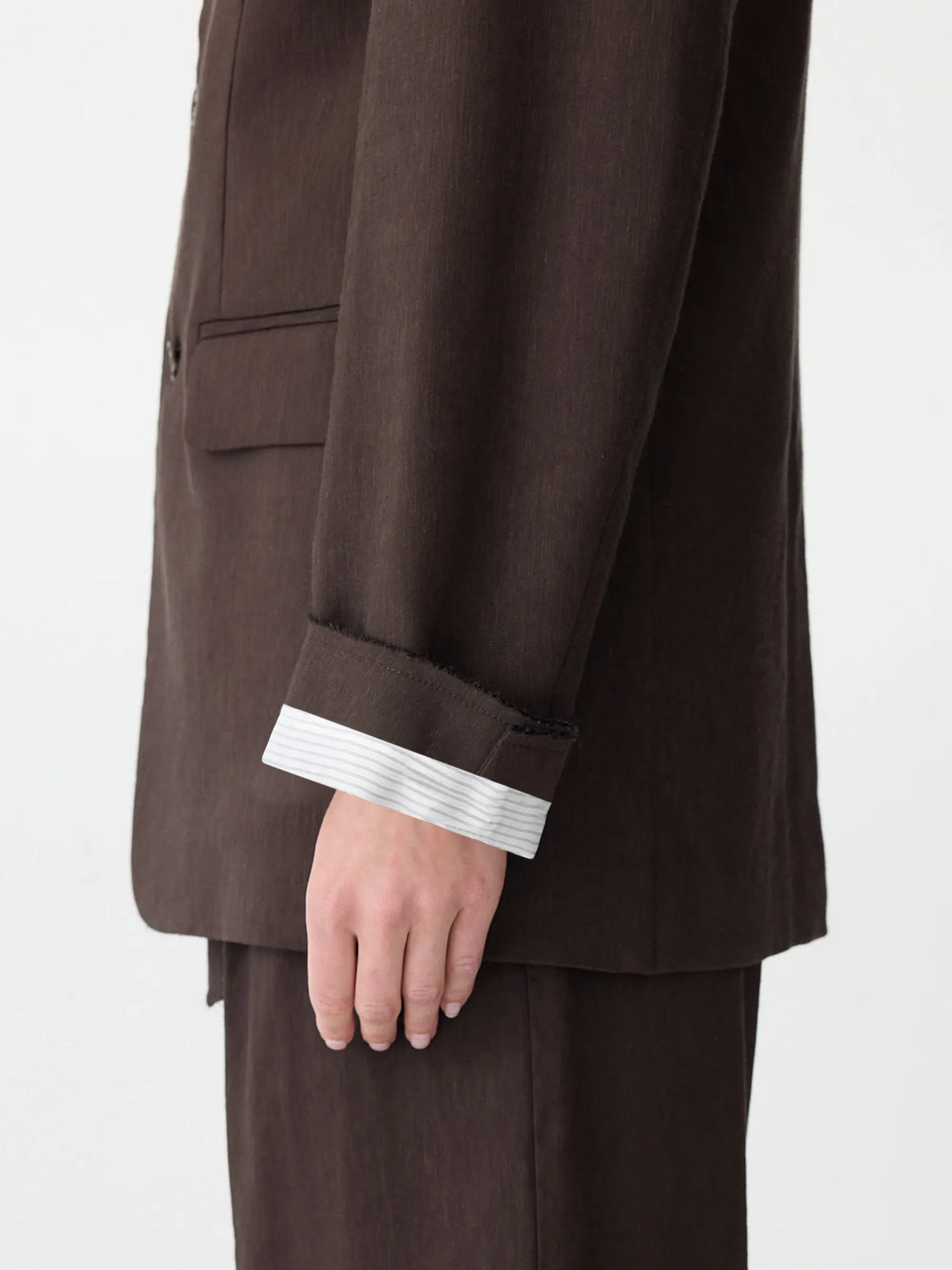 Soft Tailored Jacket sold by Bassike product image thumbnail 4