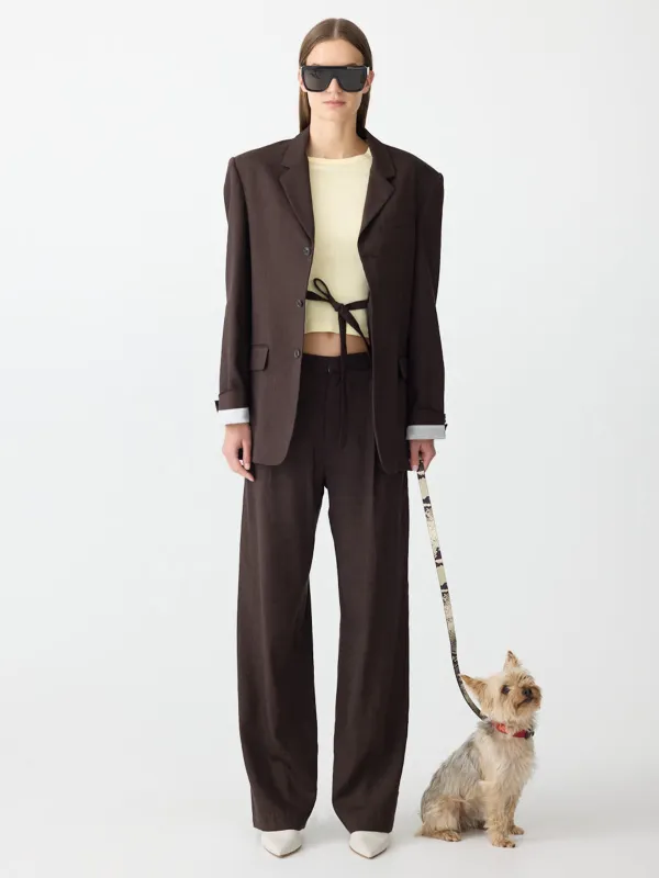 Soft Tailored Jacket sold by Bassike