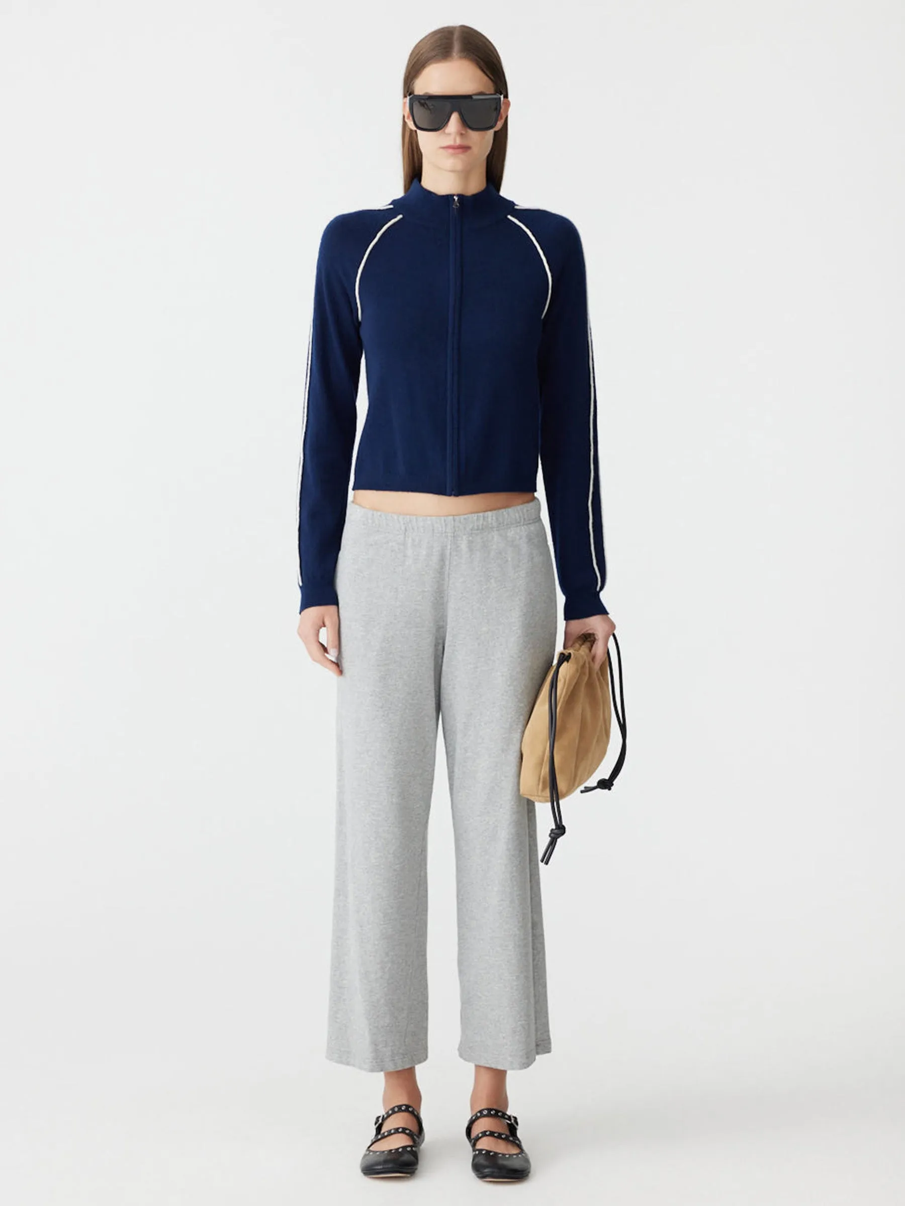 French Terry Straight Leg Pant sold by Bassike product image thumbnail 5