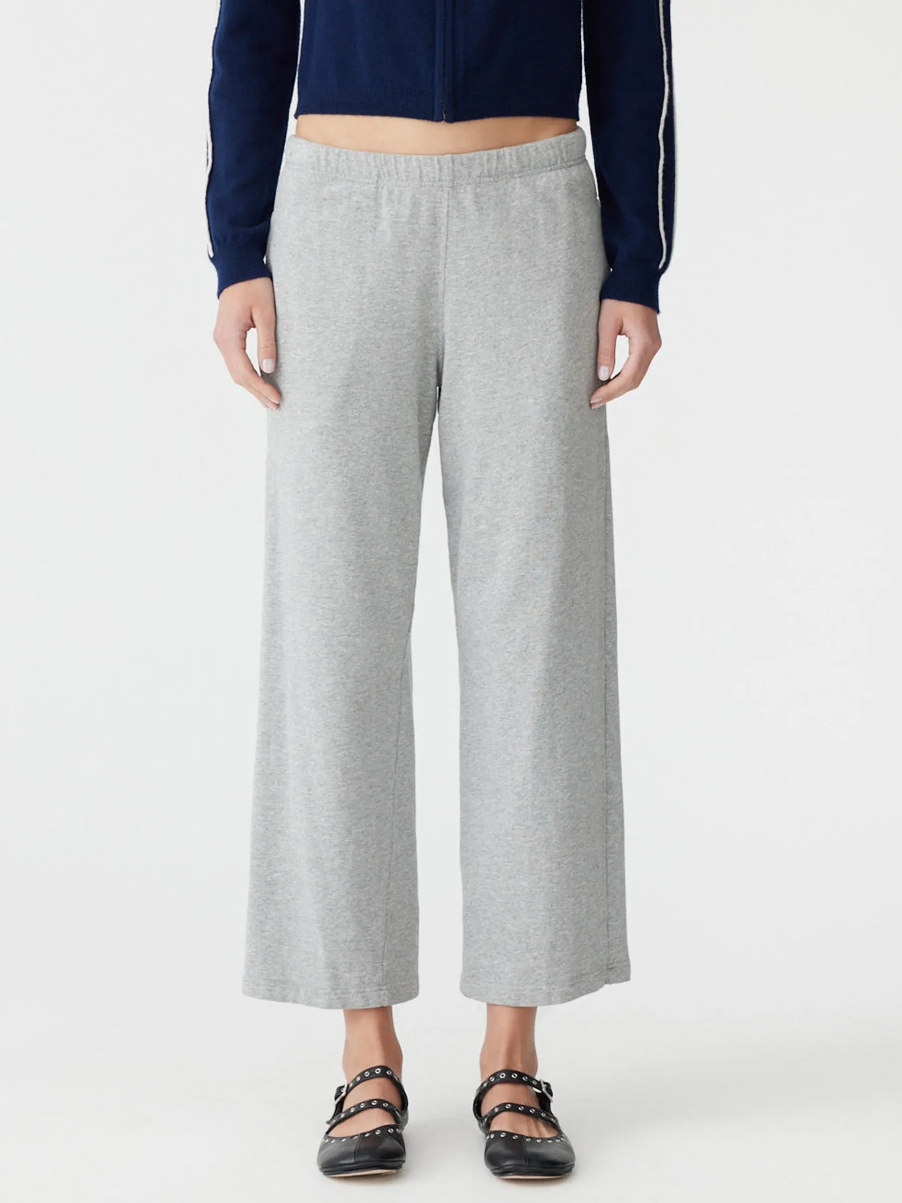 French Terry Straight Leg Pant sold by Bassike product image thumbnail 2
