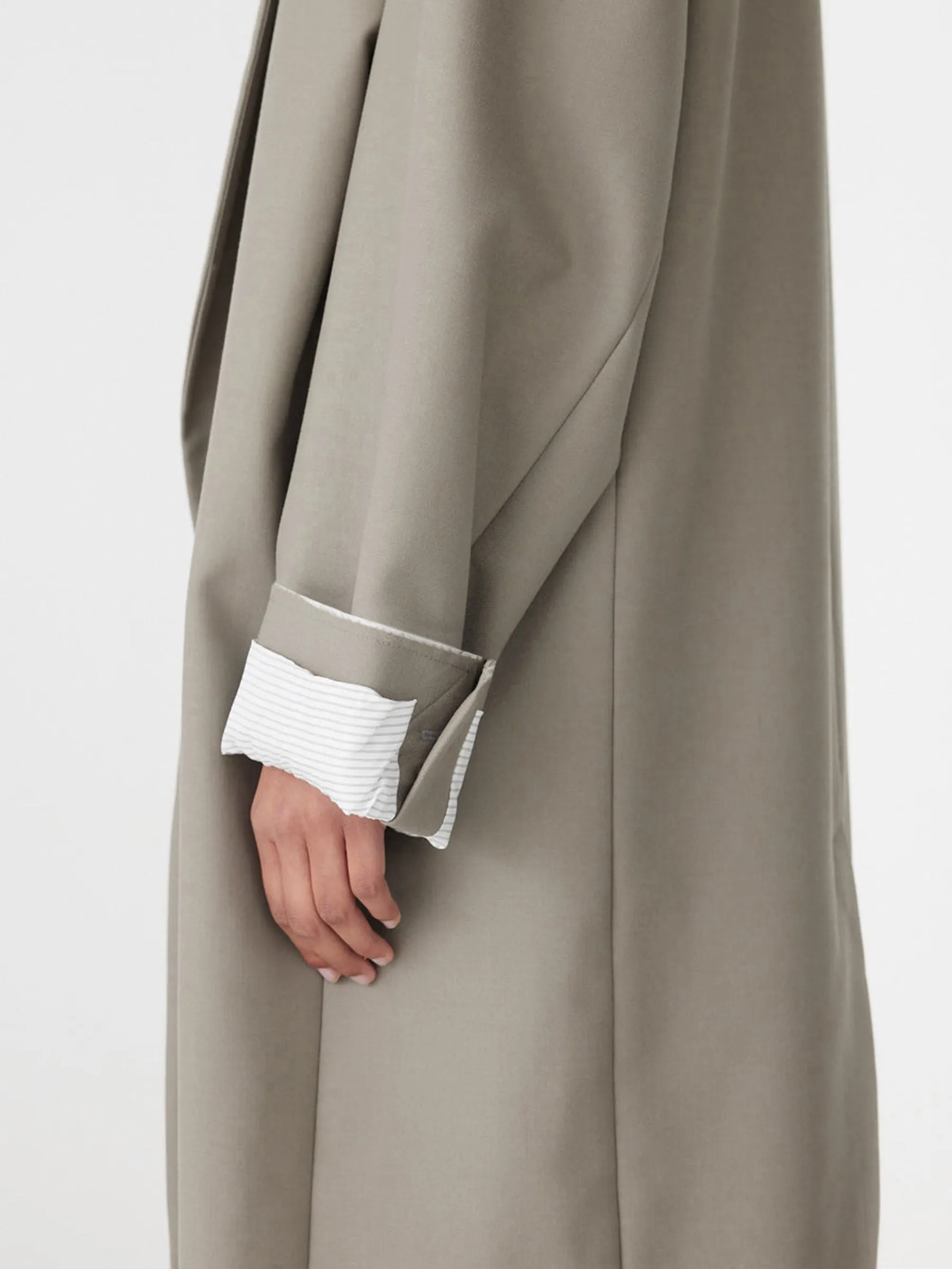 Soft Tailored Longerline Jacket sold by Bassike product image thumbnail 4