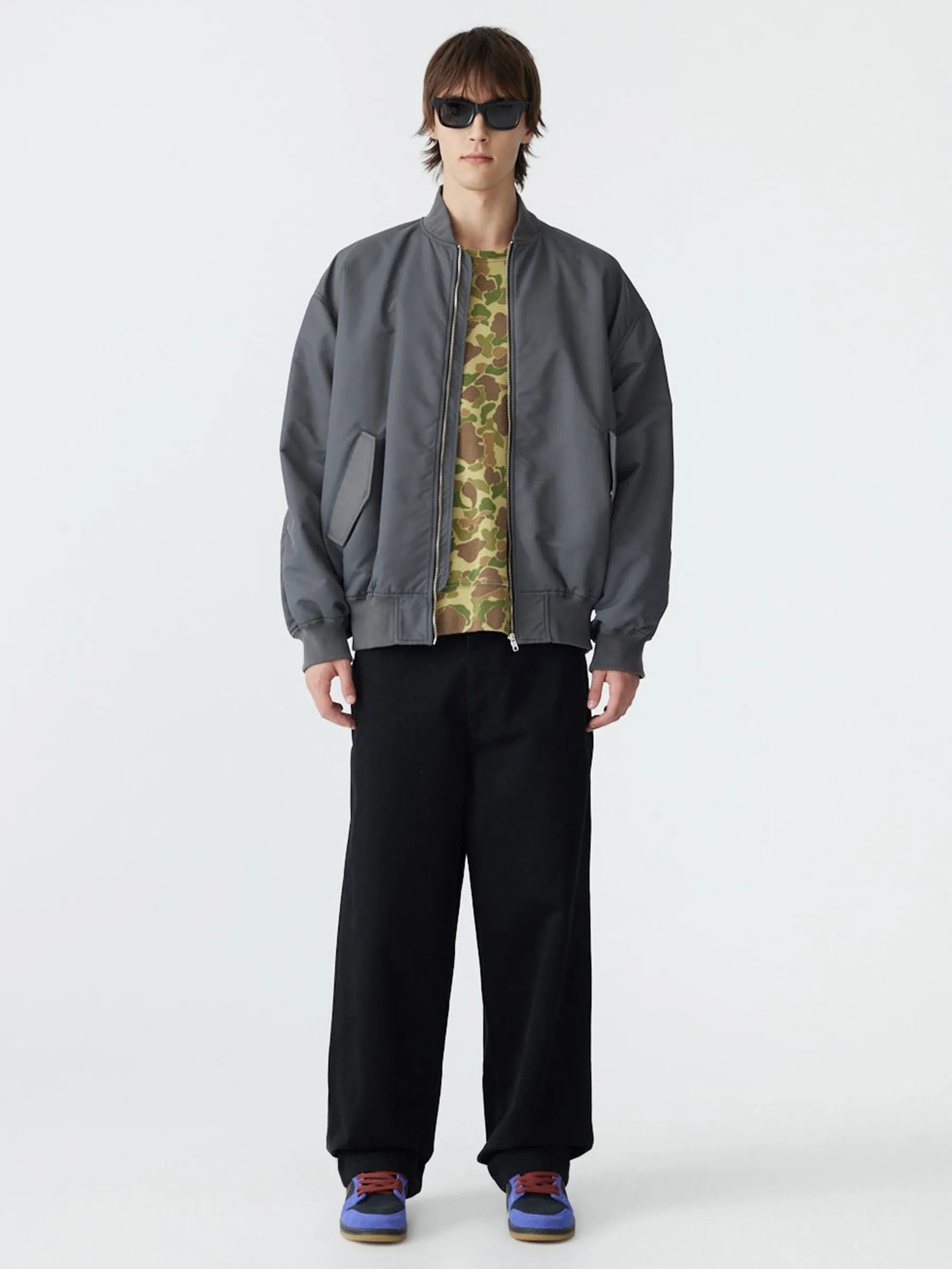 Universal Recycled Nylon Bomber sold by Bassike product image thumbnail 2