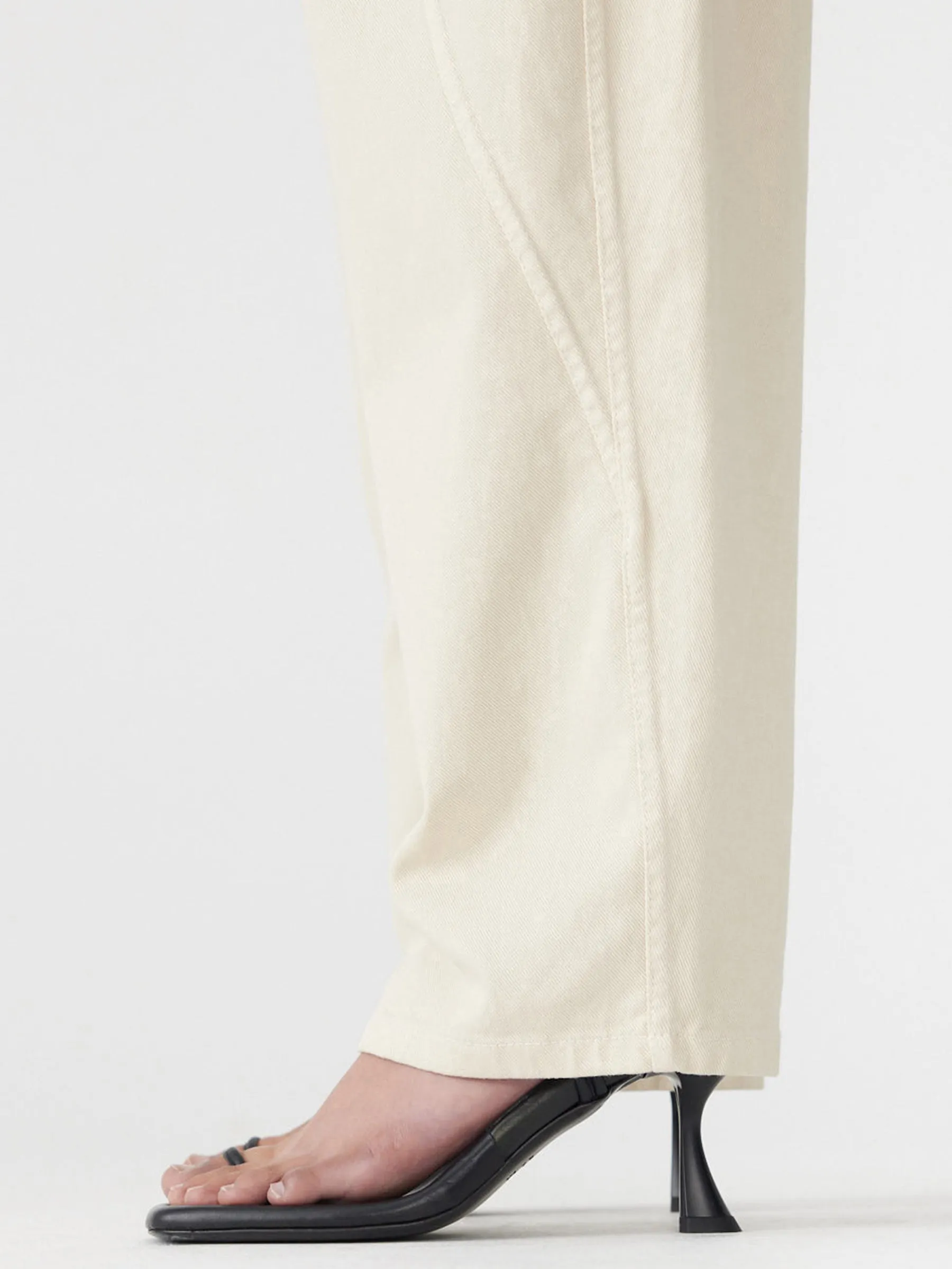 Twill Paneled Curve Pant sold by Bassike product image thumbnail 4