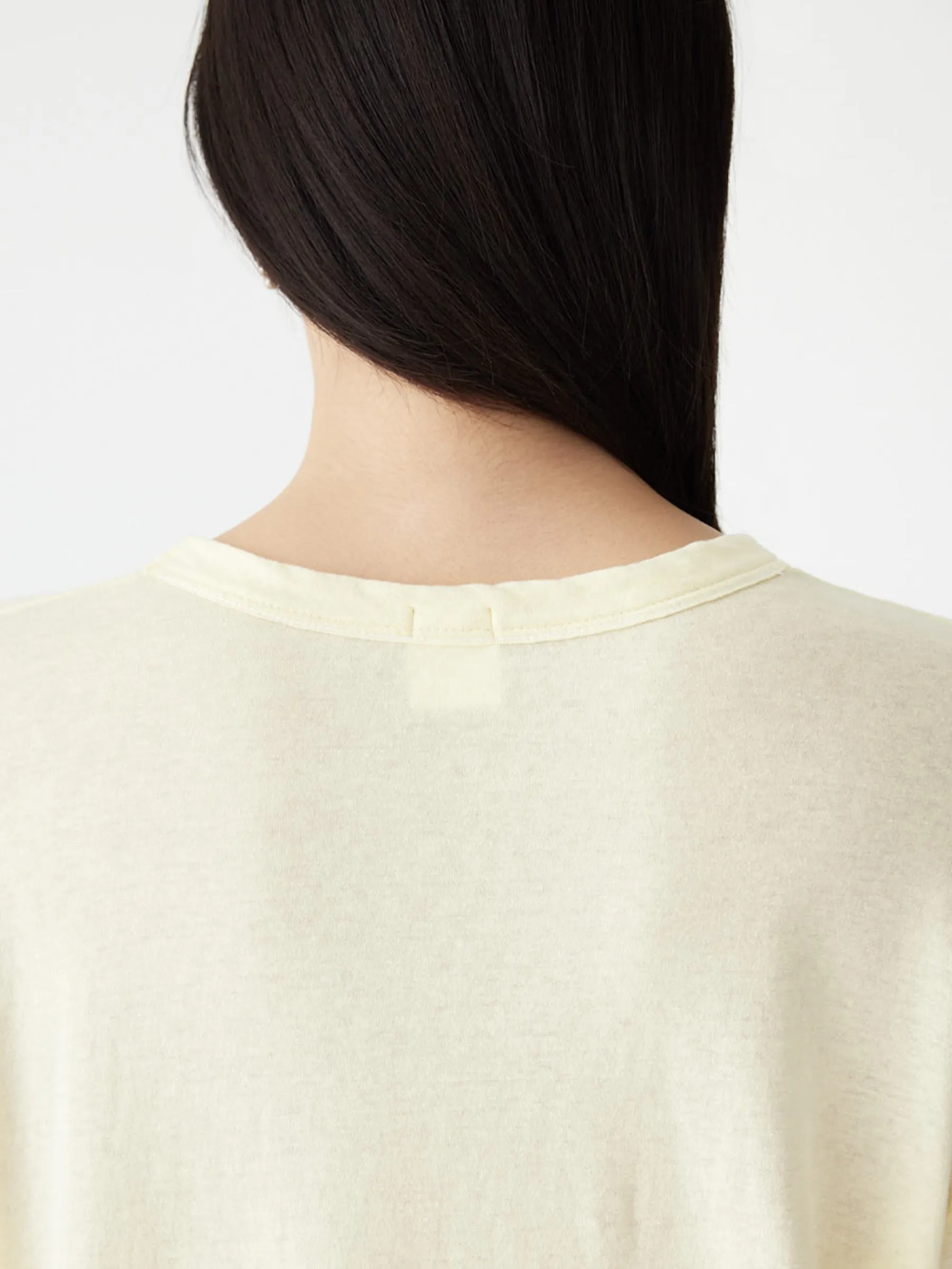 Slouch Superfine Long Sleeve T-Shirt sold by Bassike product image thumbnail 5