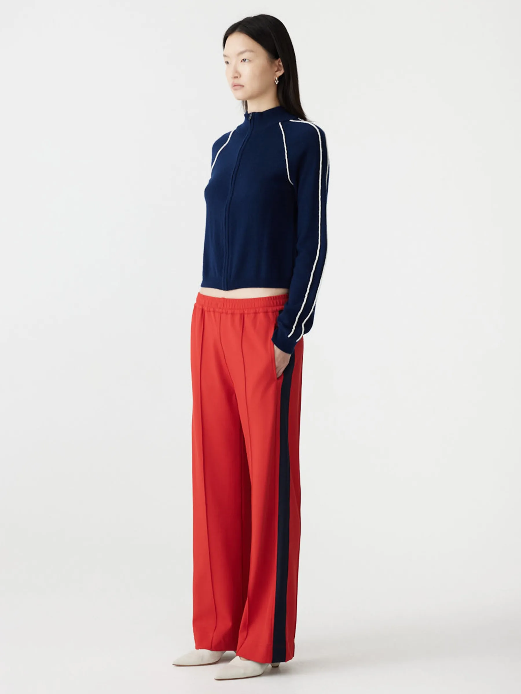 Twill Stripe Detail Pant sold by Bassike product image thumbnail 2