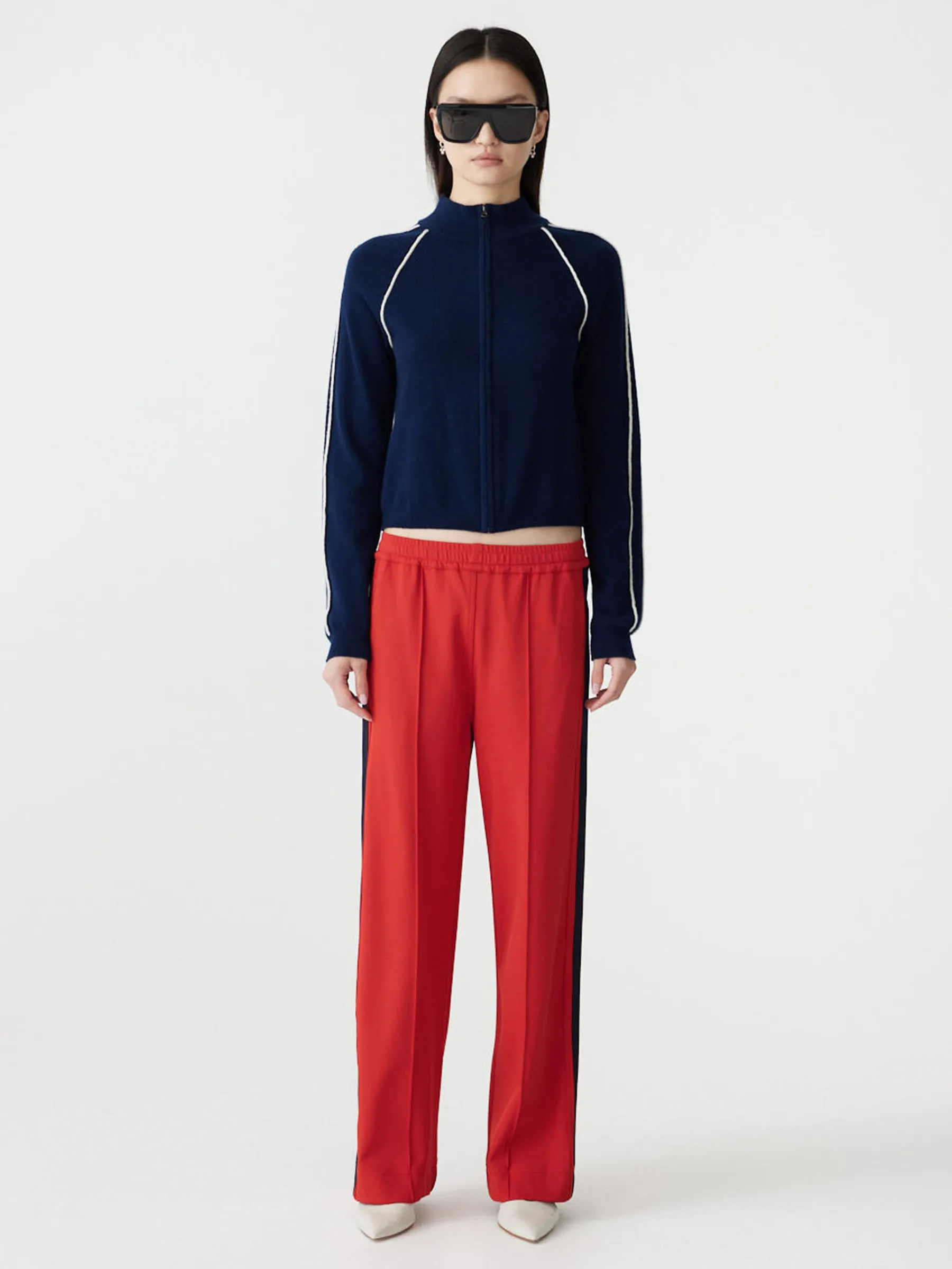 Twill Stripe Detail Pant sold by Bassike