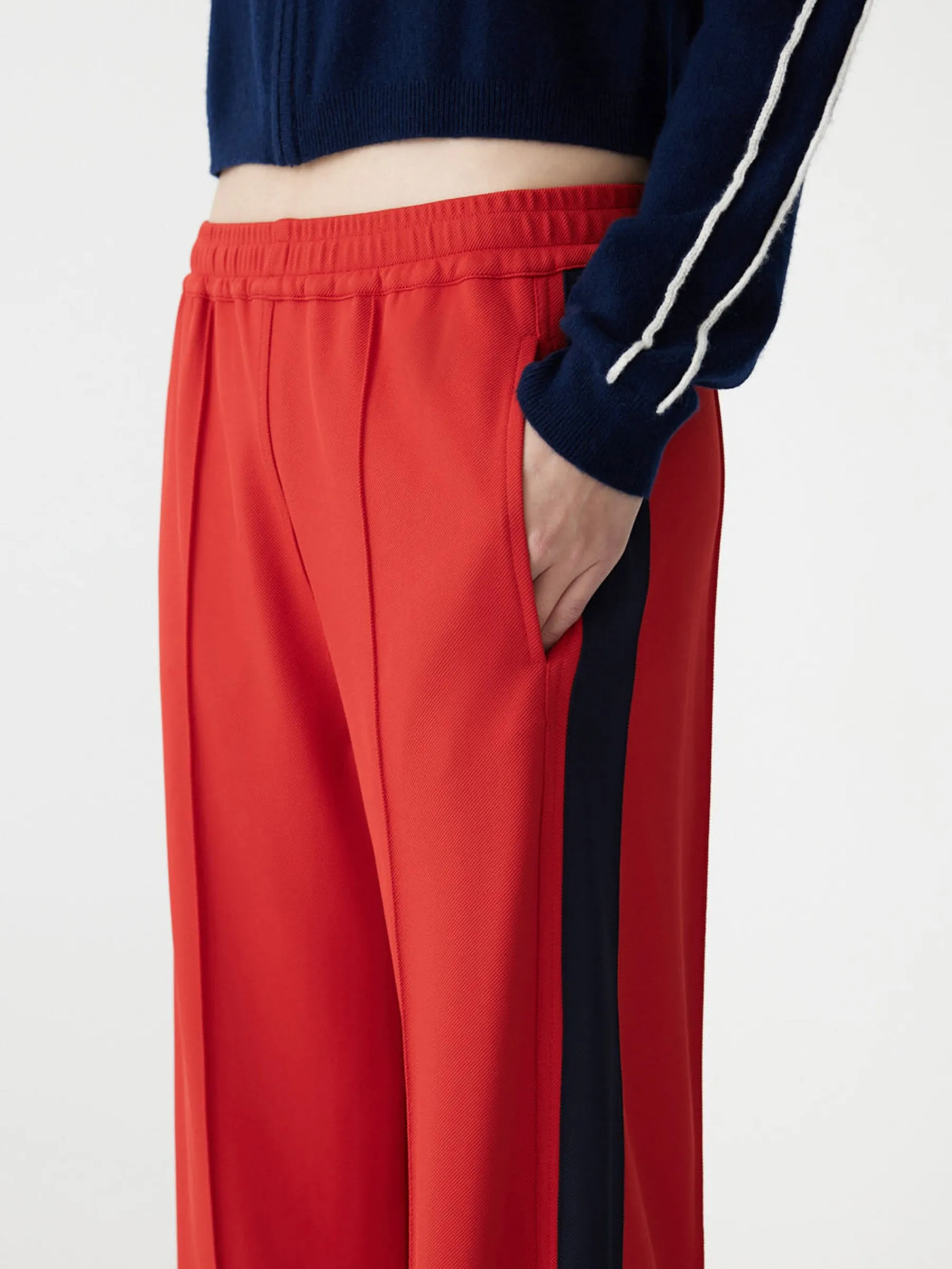 Twill Stripe Detail Pant sold by Bassike product image thumbnail 4