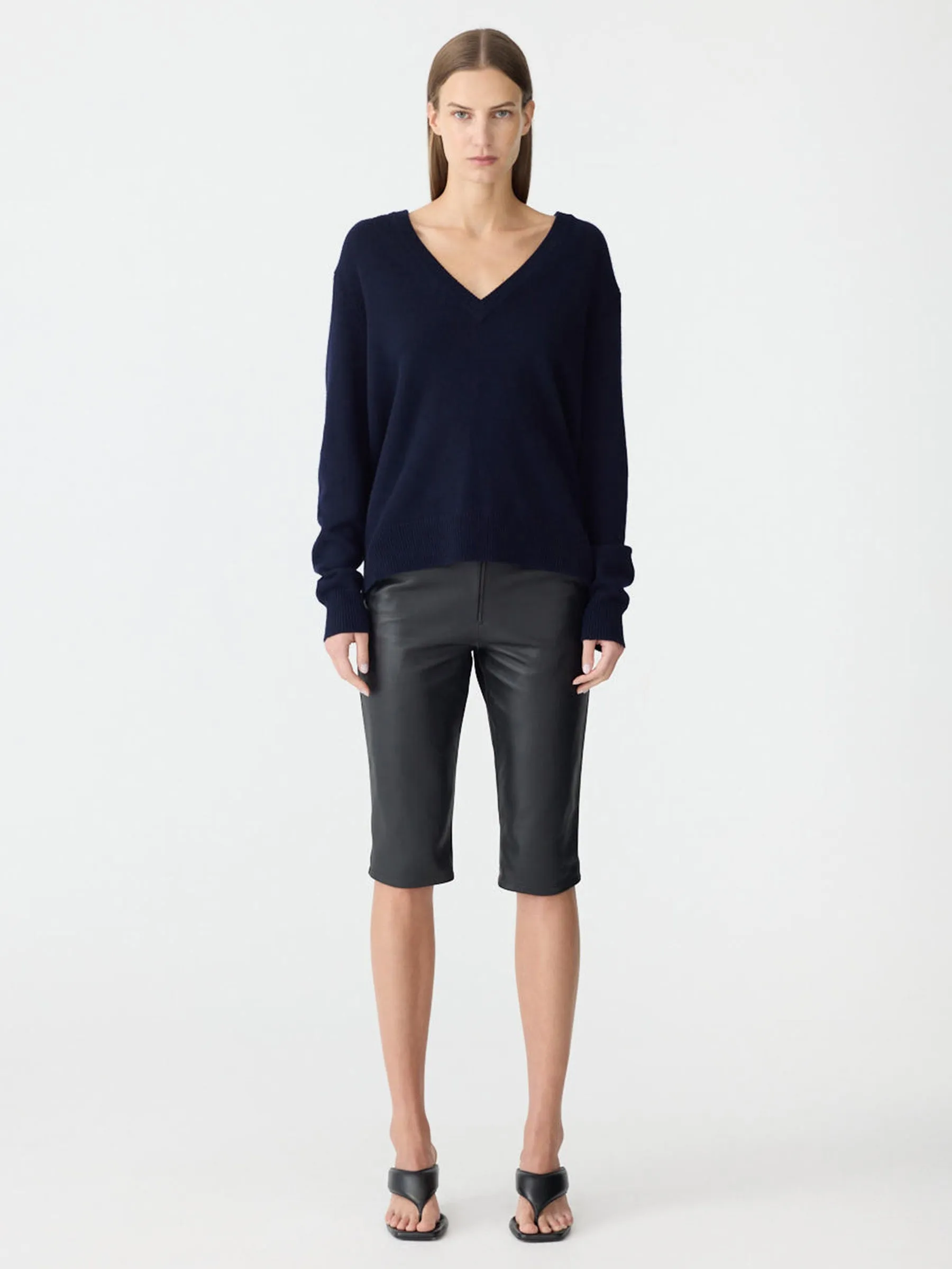 Low V Neck Slouch Knit sold by Bassike product image thumbnail 5