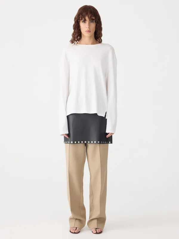 Boyfriend Heritage Long Sleeve T-Shirt sold by Bassike