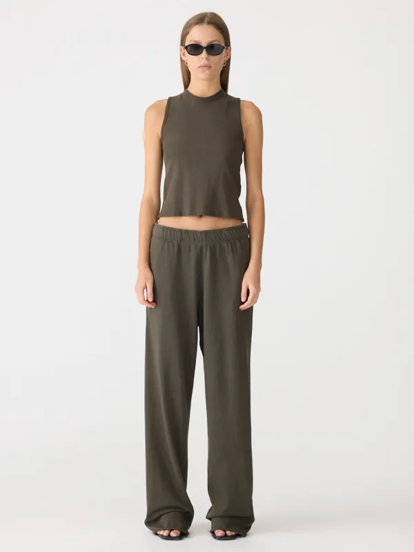 Wide Leg French Terry Pant made by Bassike
