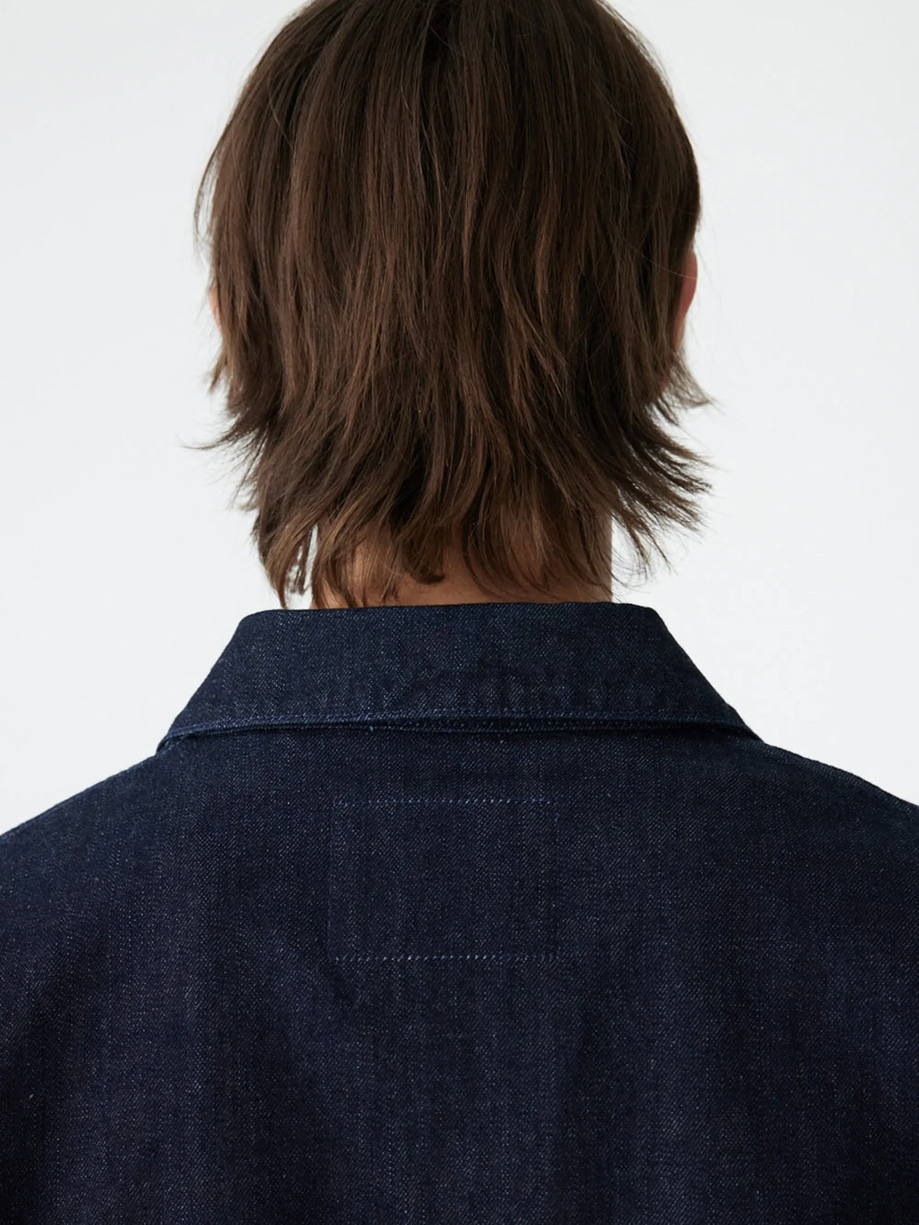 Denim Zip Up Jacket sold by Bassike product image thumbnail 5