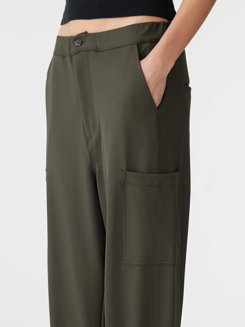 Stretch Twill Cargo Pant sold by Bassike product image thumbnail 3