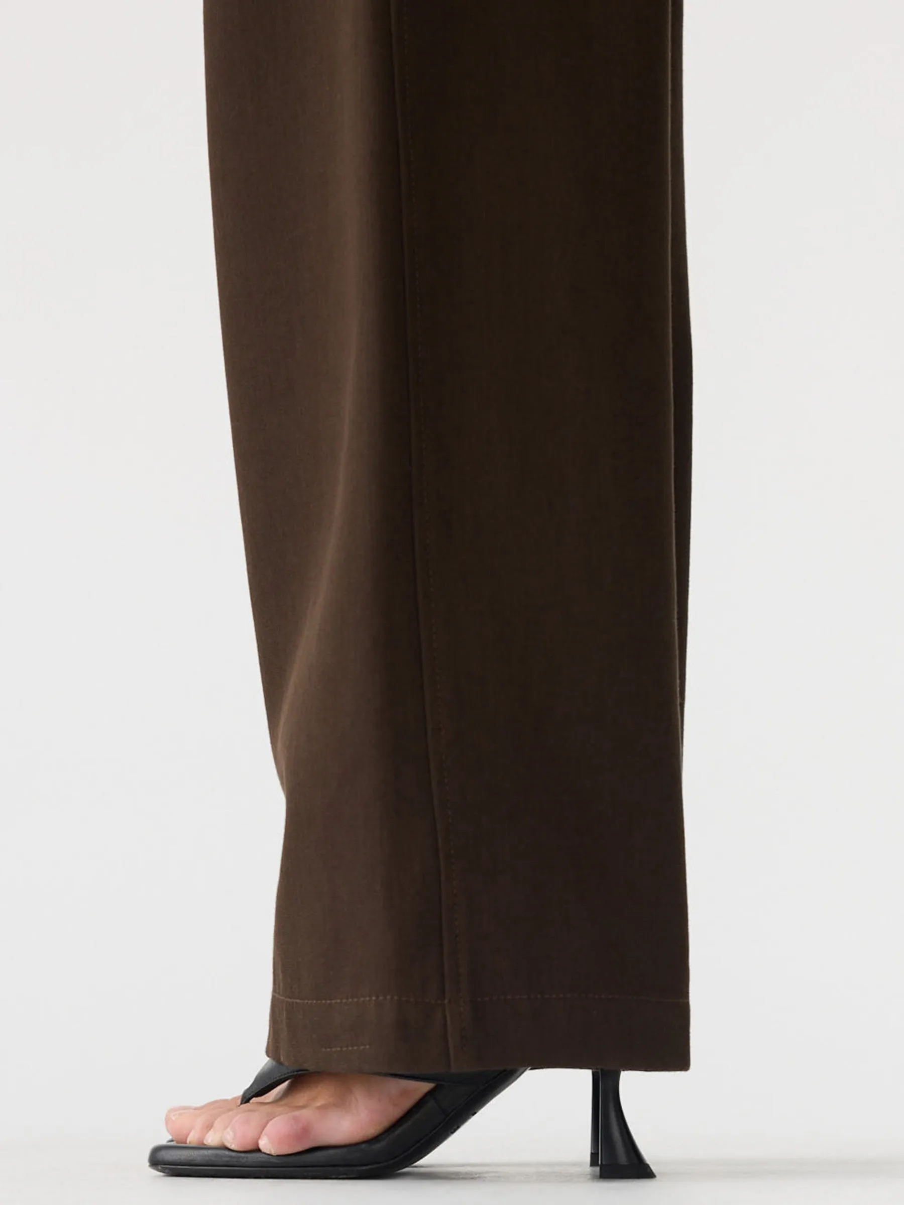 Double Twill Wide Leg Pant sold by Bassike product image thumbnail 4