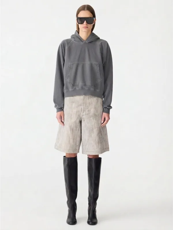 Fleece Hoodie made by Bassike