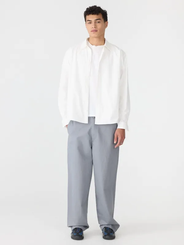 Crushed Cotton Dinner Shirt made by Bassike