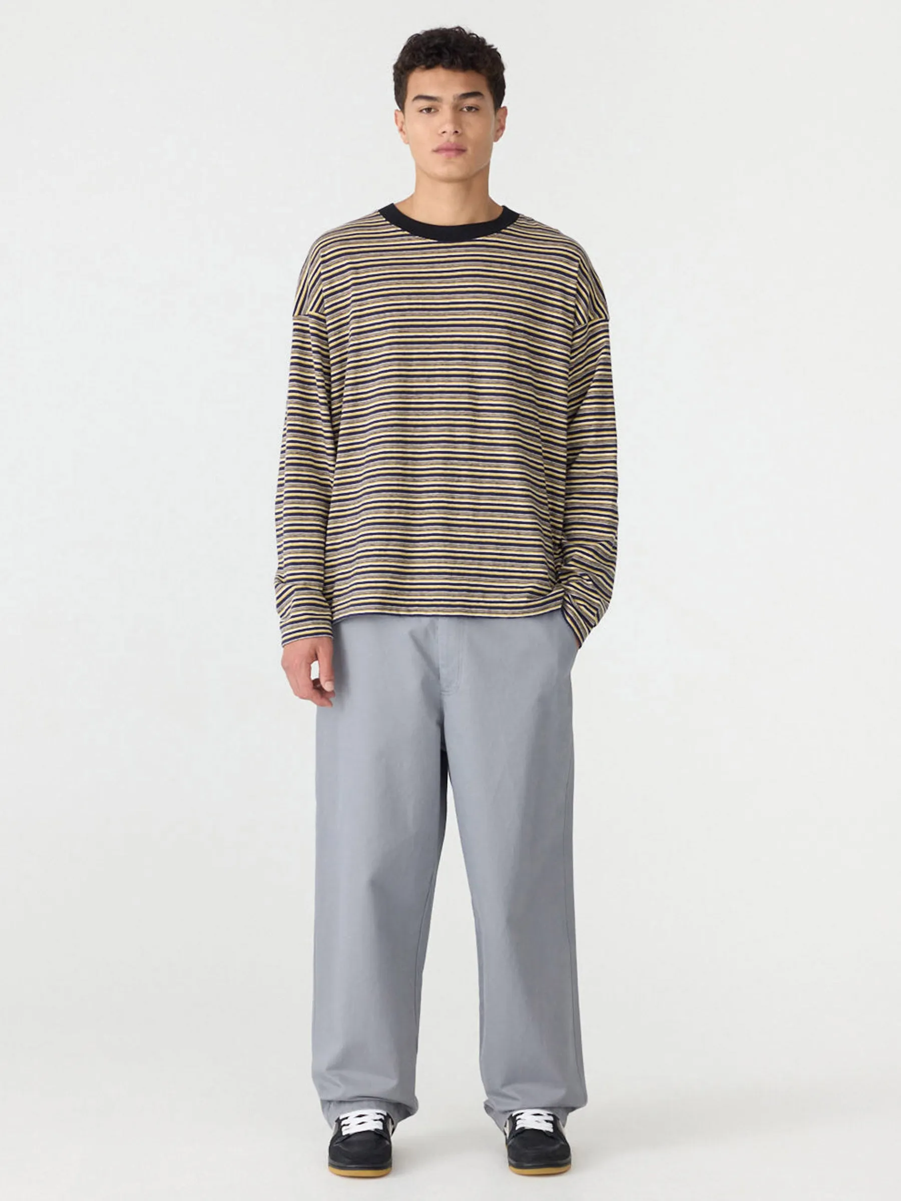 Stripe Long Sleeve T-Shirt sold by Bassike