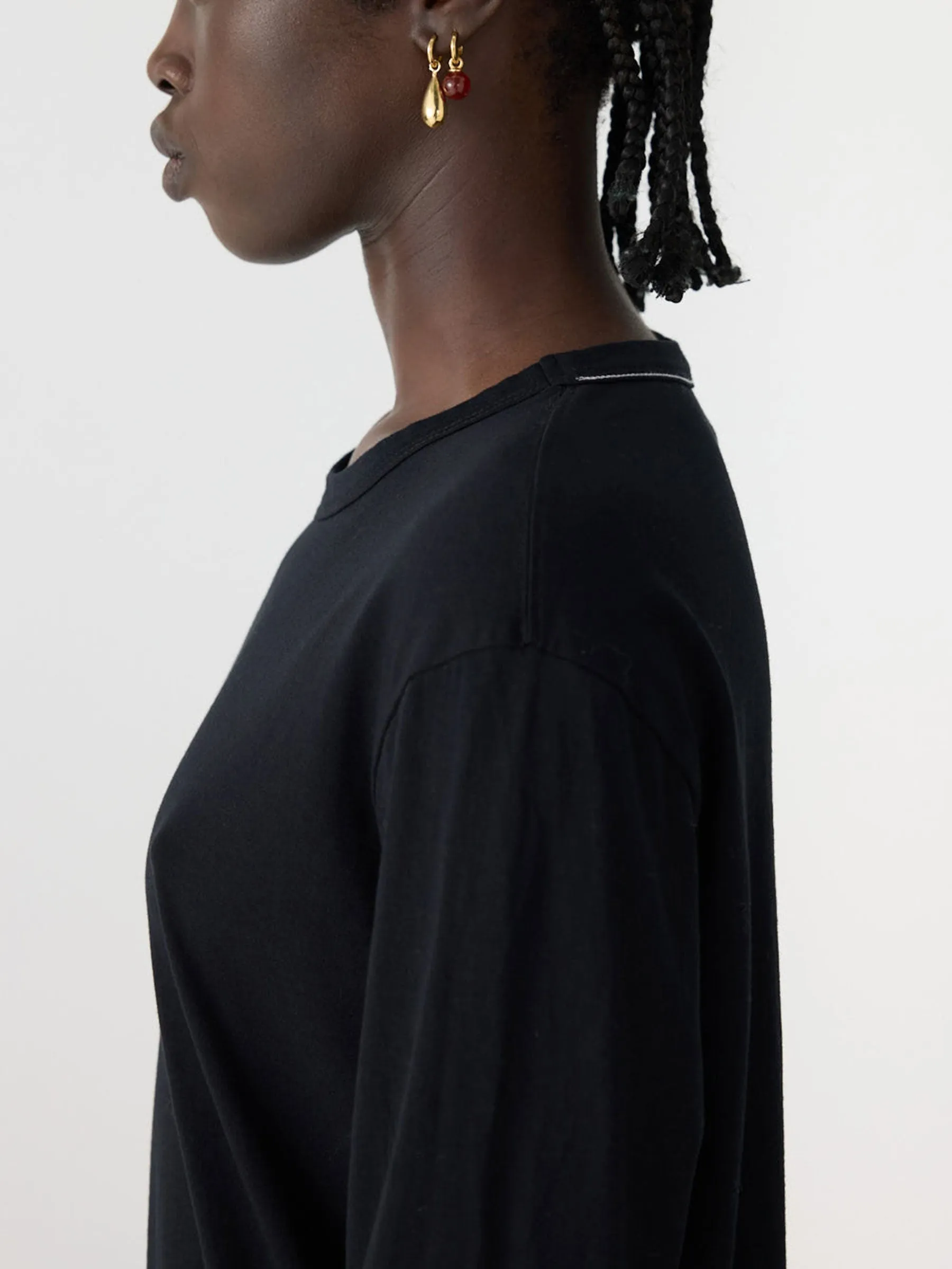 Classic Heritage Long Sleeve T-Shirt sold by Bassike product image thumbnail 3