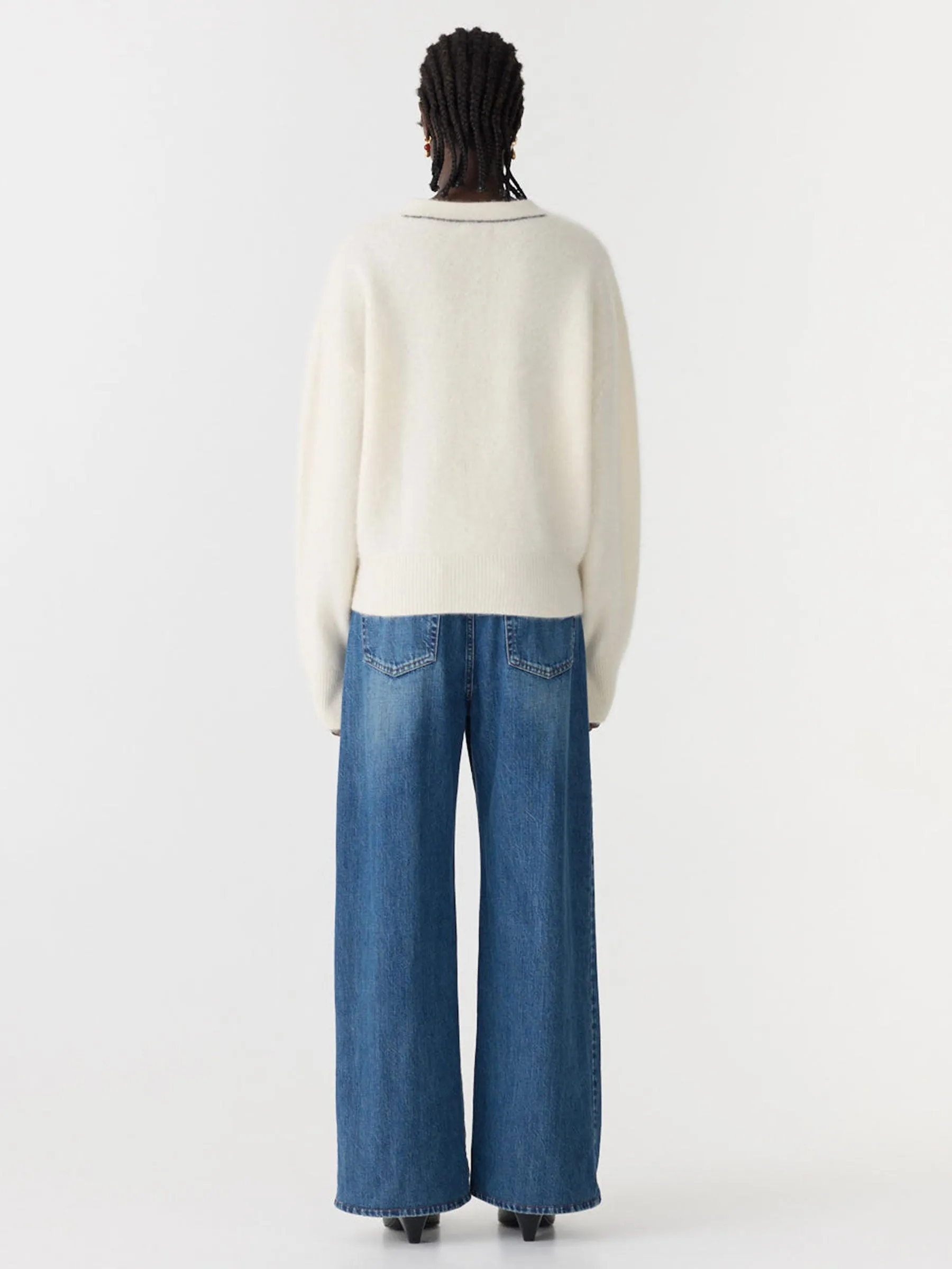 Superfine Merino Cardigan sold by Bassike product image thumbnail 5