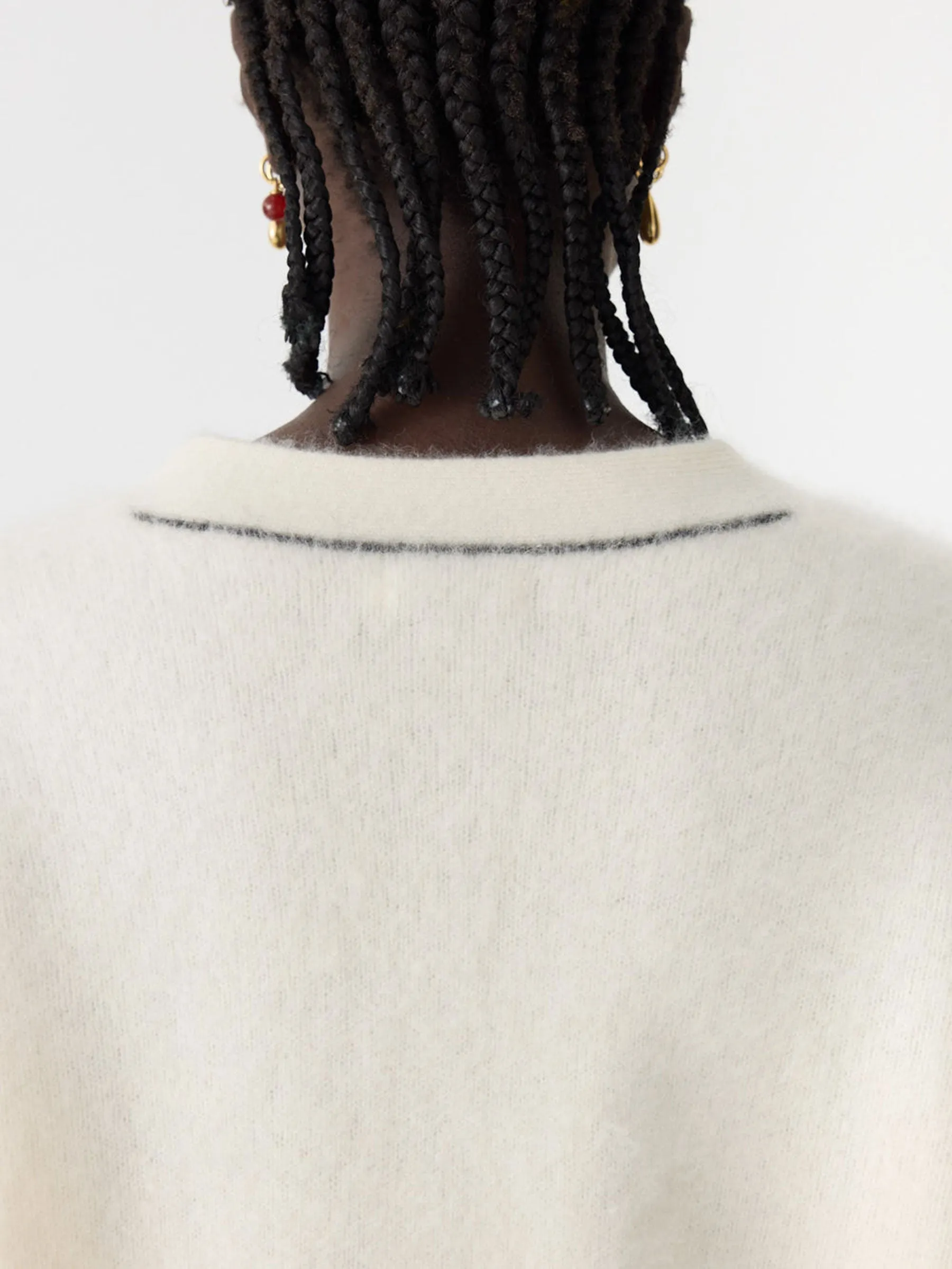 Superfine Merino Cardigan sold by Bassike product image thumbnail 4