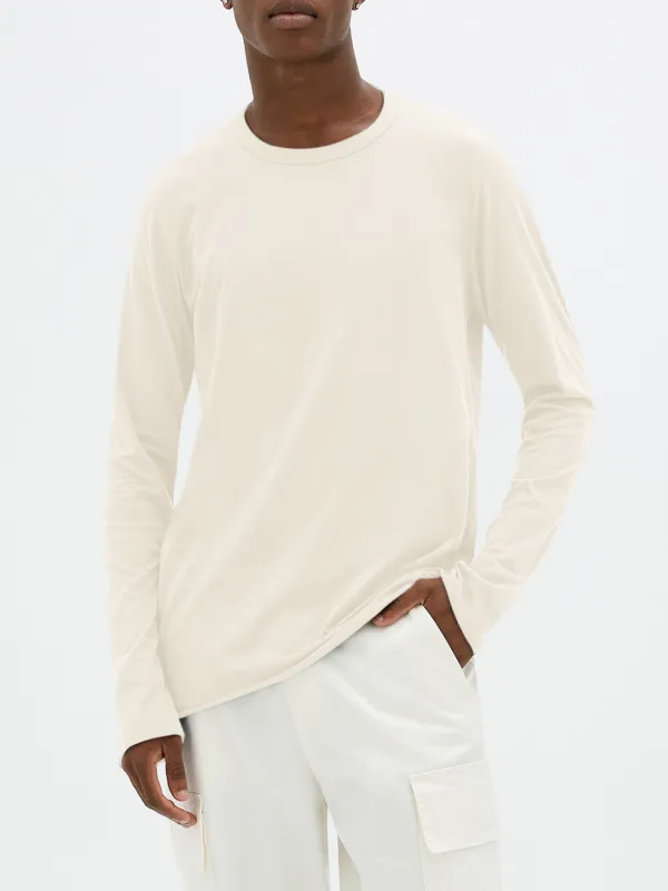 Original Long Sleeve Tail T-Shirt made by Bassike