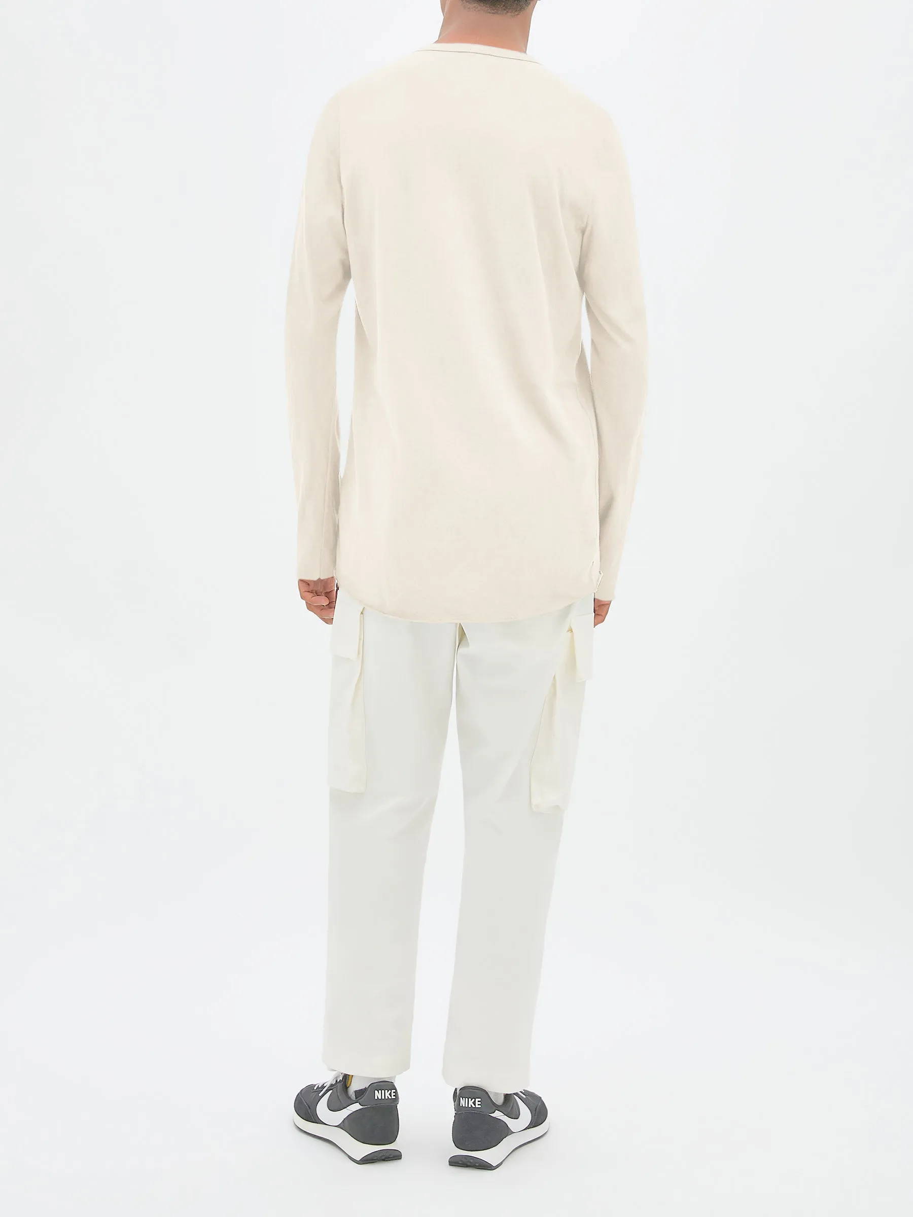 Original Long Sleeve Tail T-Shirt sold by Bassike product image thumbnail 3