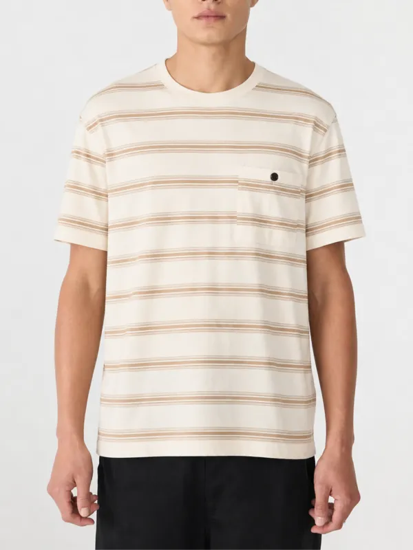 Slim Fit Button Pocket T-Shirt made by Bassike