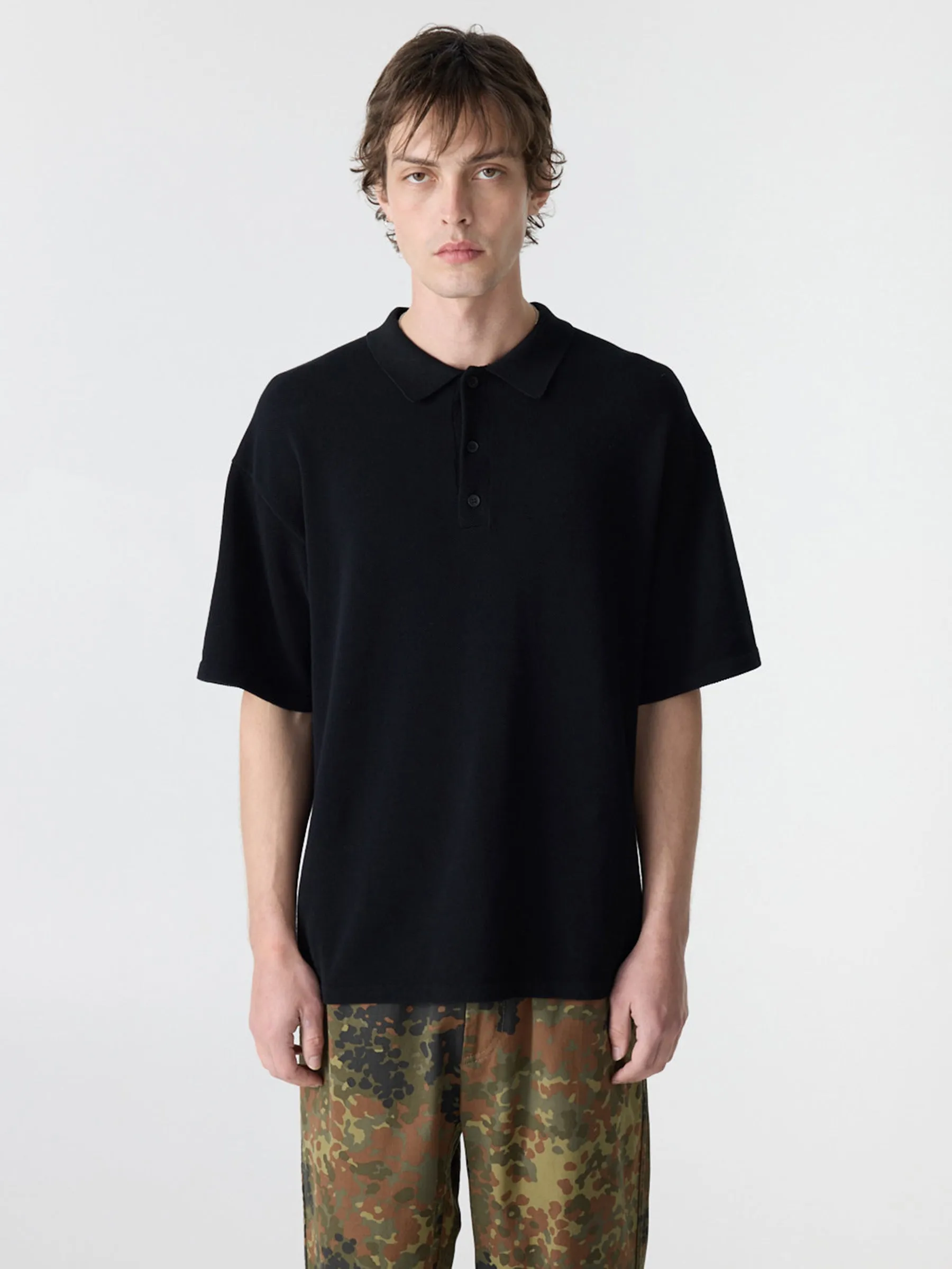 Universal Cotton Pique Polo sold by Bassike product image thumbnail 2