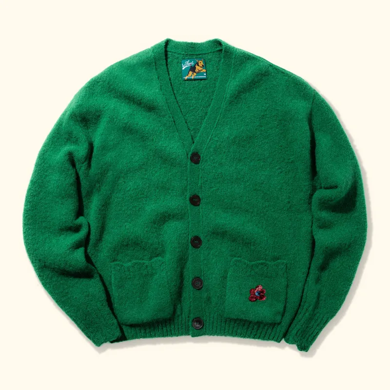Sequined Cardigan Green sold by GOLF le FLEUR*