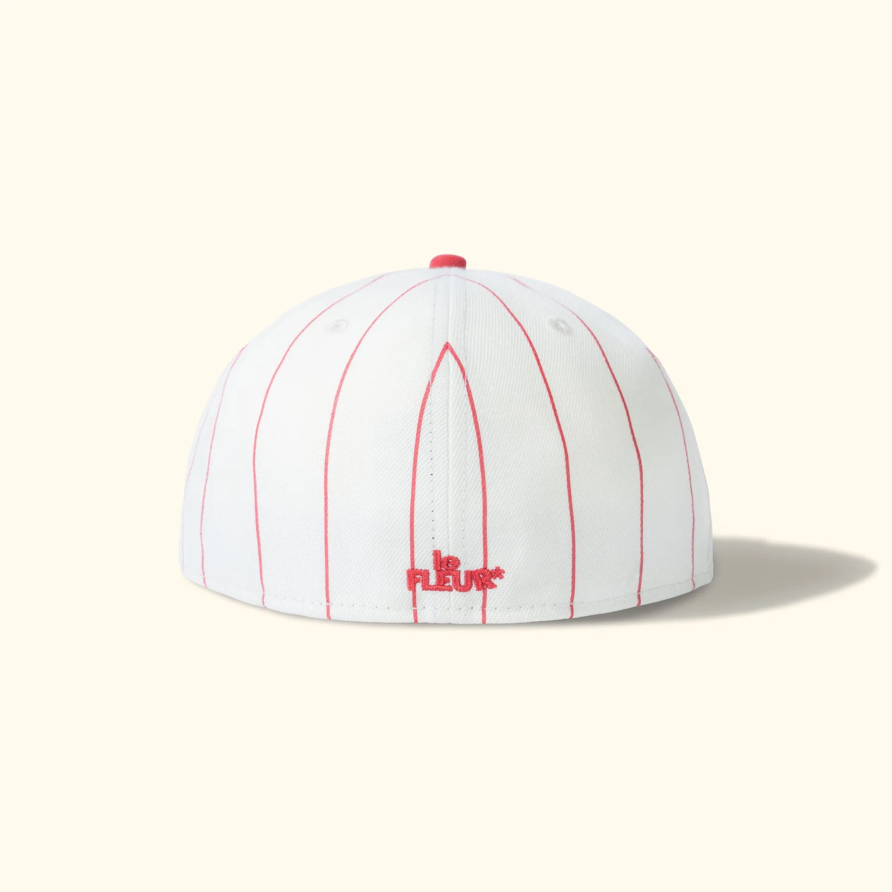 Striped F* Fitted Hat Red sold by GOLF le FLEUR* product image thumbnail 3