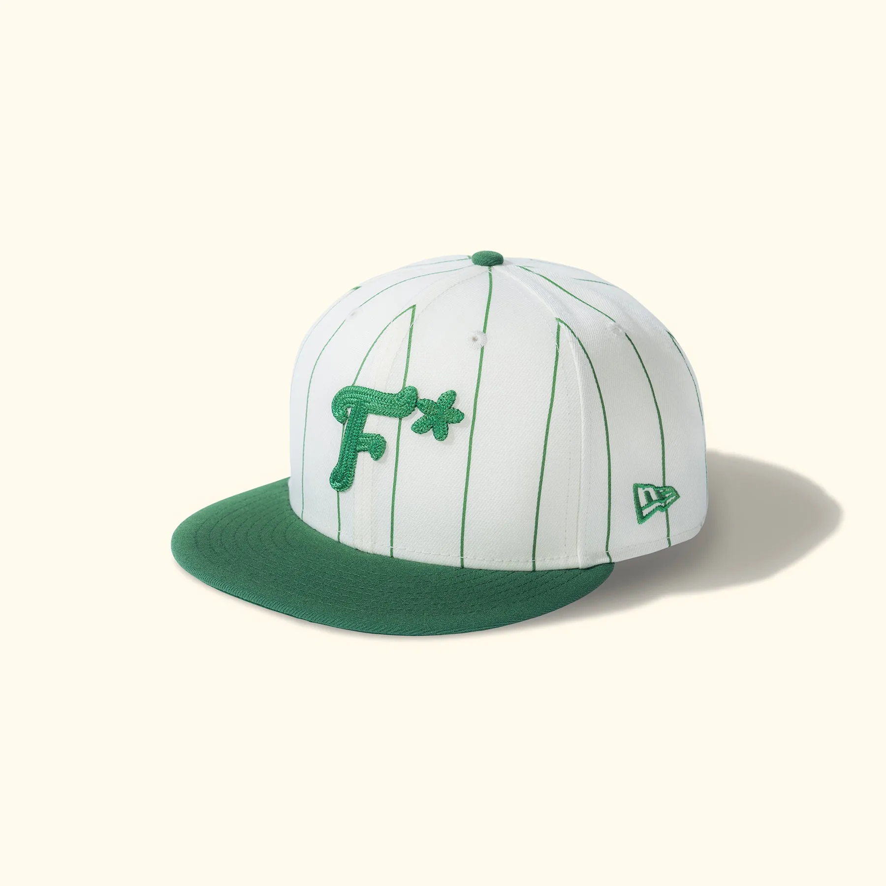 Striped F* Fitted Hat Green sold by GOLF le FLEUR* product image thumbnail 2