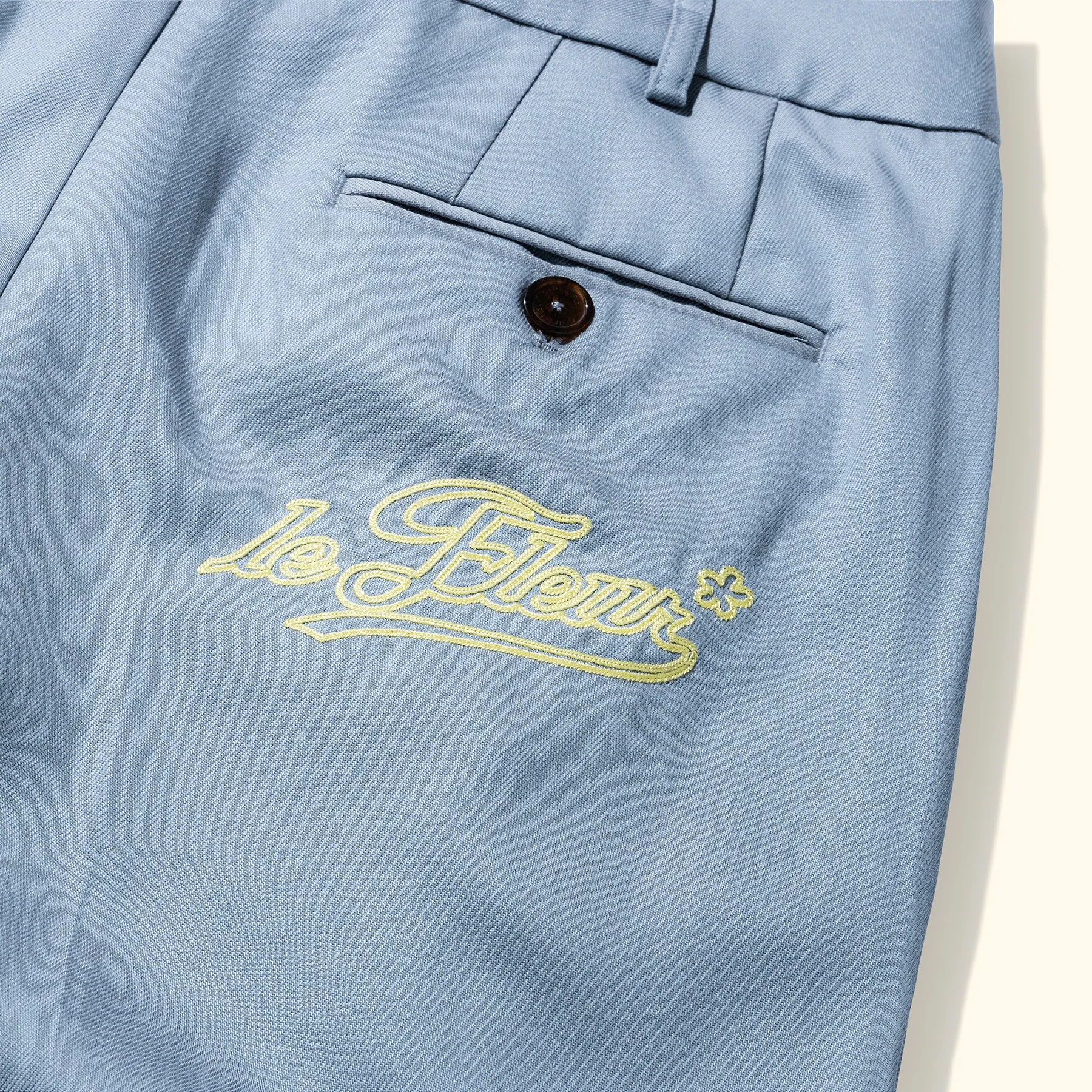 Chainstitch Trousers Blue sold by GOLF le FLEUR* product image thumbnail 3